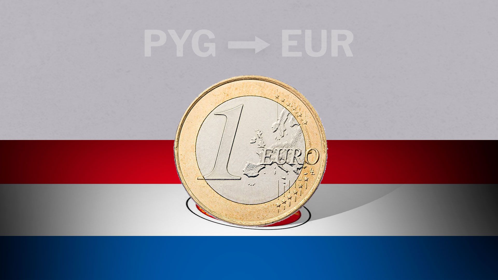 The price of the euro against the Paraguayan currency has remained stable in recent months.  (Infobae) 