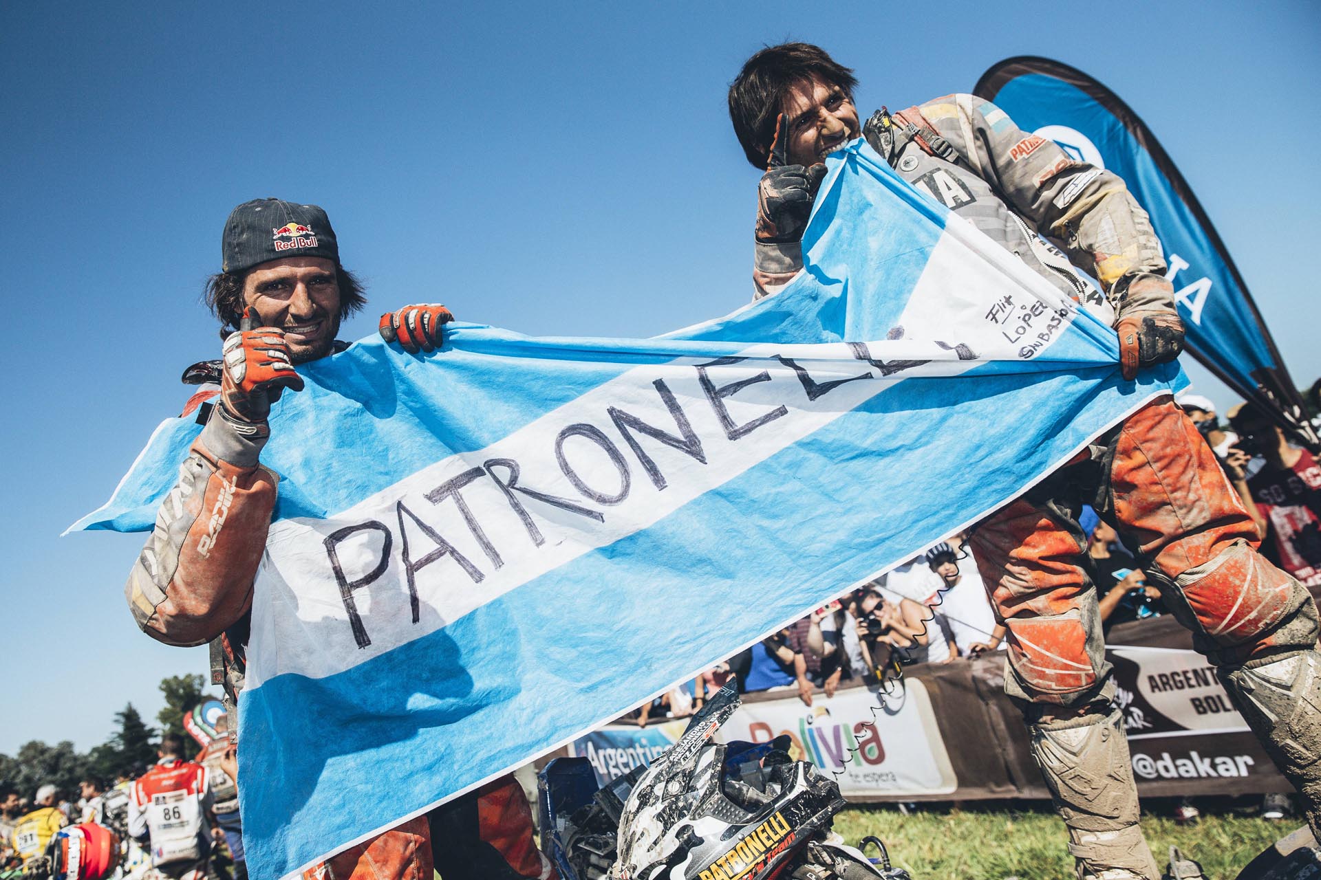 Los hermanos Patronelli ganaron cinco ediciones del Rally Dakar (Crédito: Prensa Red Bull)