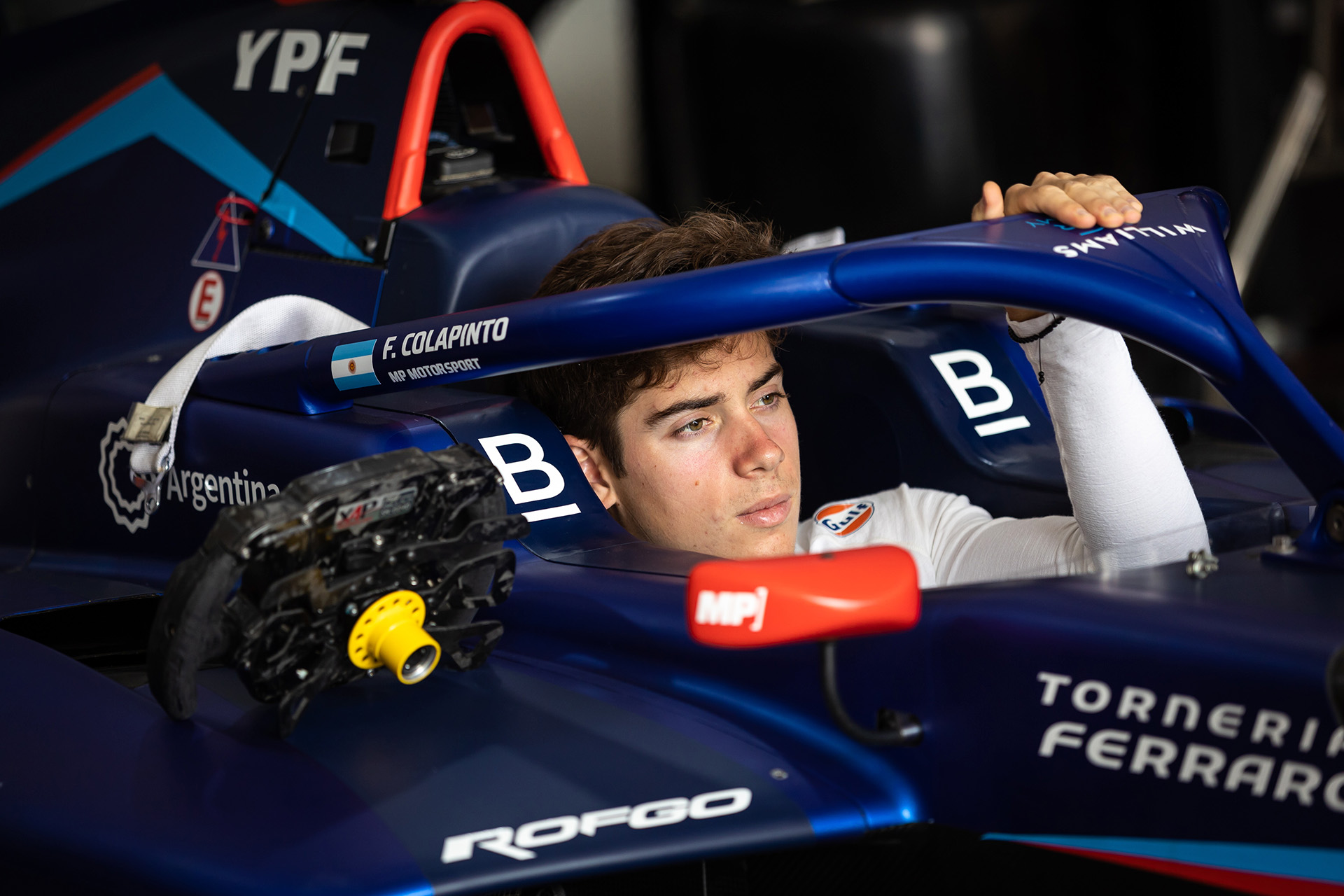 Colapinto comienza este fin de semana su segunda temporada de Fórmula 3 (@OfficialMPteam)  