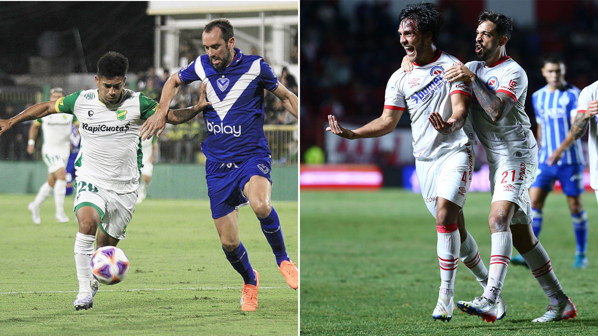 Defensa y Justicia empató 0-0 con Vélez y Argentinos goleó 3-0 a Godoy Cruz en el inicio de la fecha 9 de la Liga Profesional