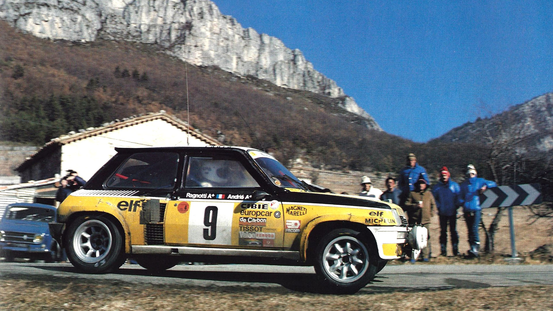 EL Renault 5 Turbo también nació como un Grupo 4, pero se adaptaba a la perfección al reglamento de Grupo B