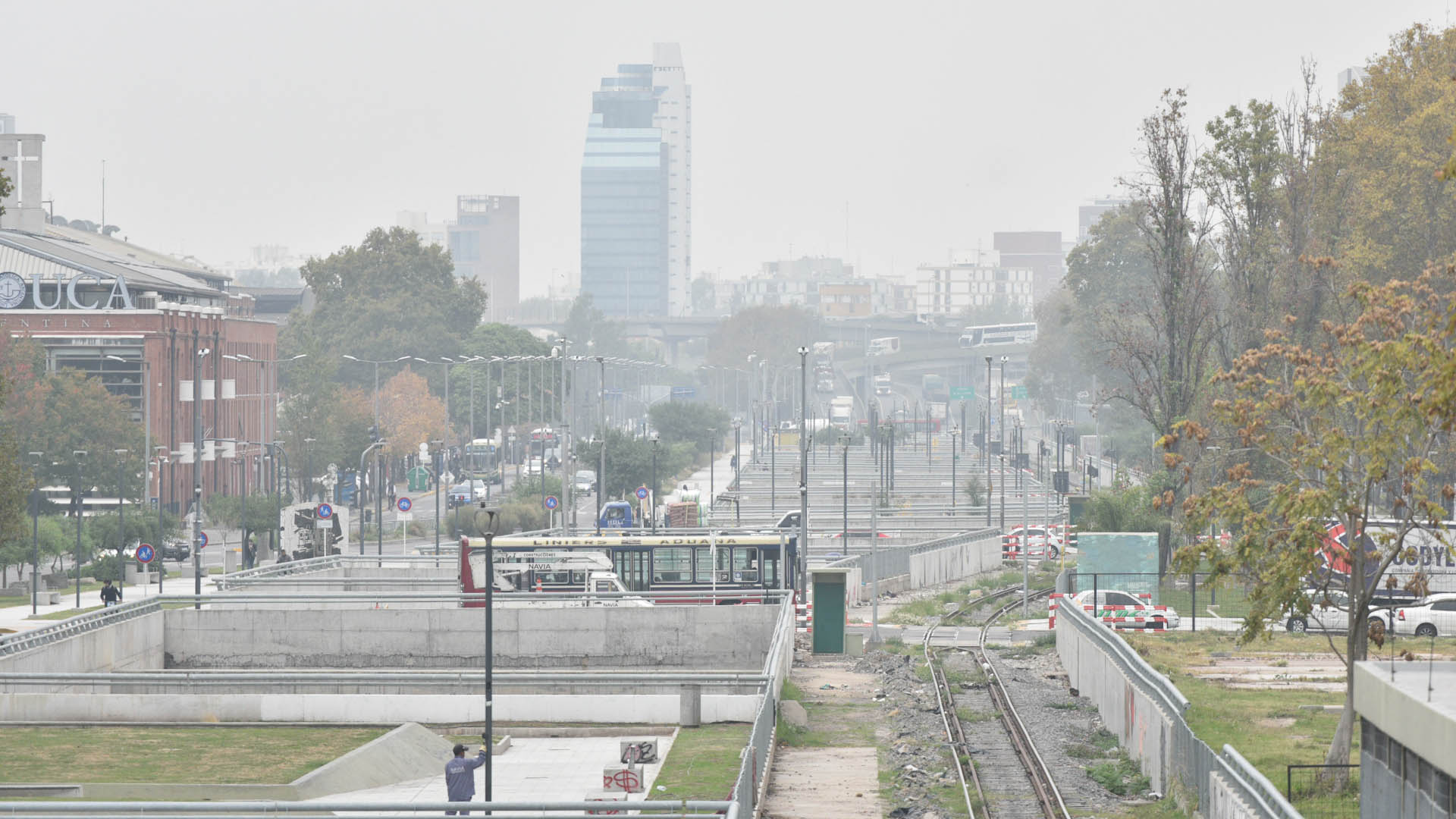 Nueva jornada con humo y olor a quemado en la Ciudad de Buenos Aires ...
