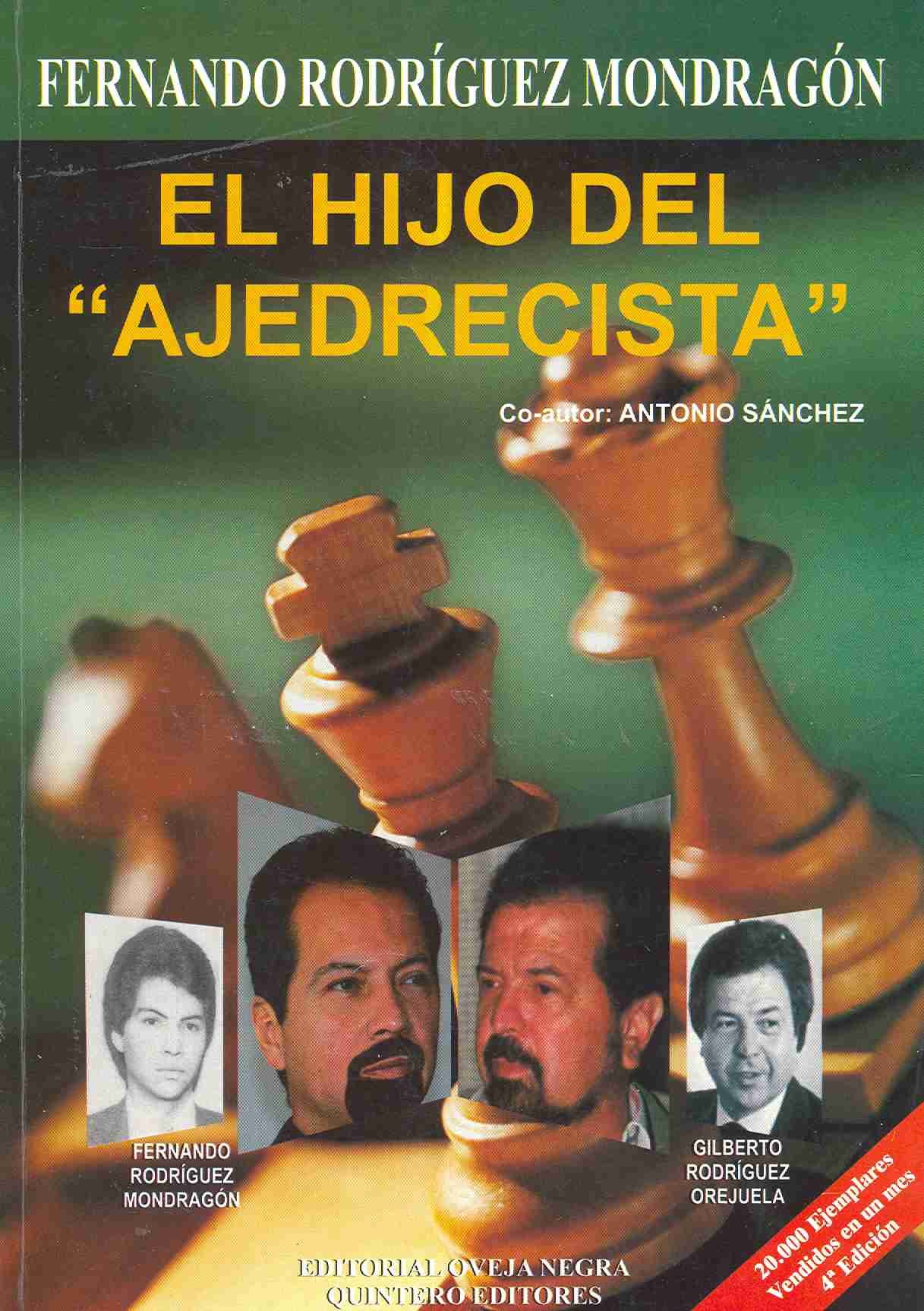 El hijo del "Ajedrecista" publicó dos libros de las relaciones de su padre y la historia del cártel de Cali (Foto: Amazon)