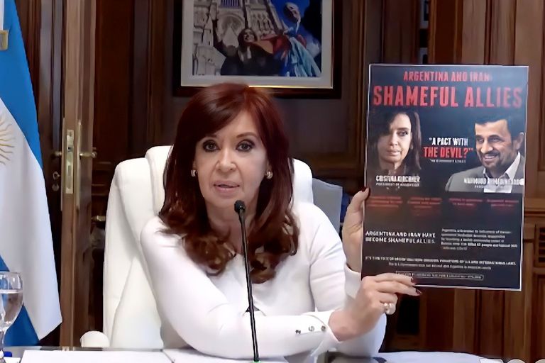 Cristina Kirchner habla por el Memorándum con Irán (Captura YouTube)