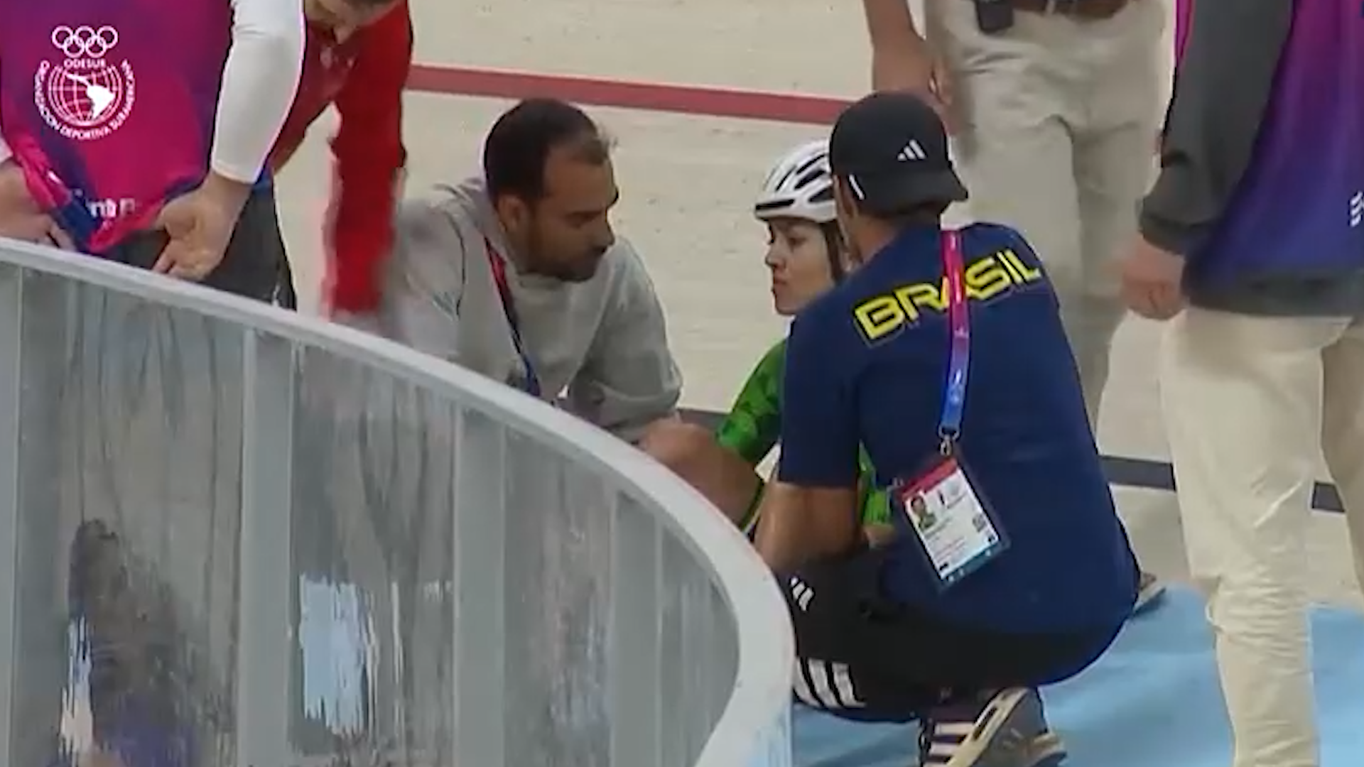 El video del impactante accidente durante una competencia de ciclismo en los Juegos Suramericanos