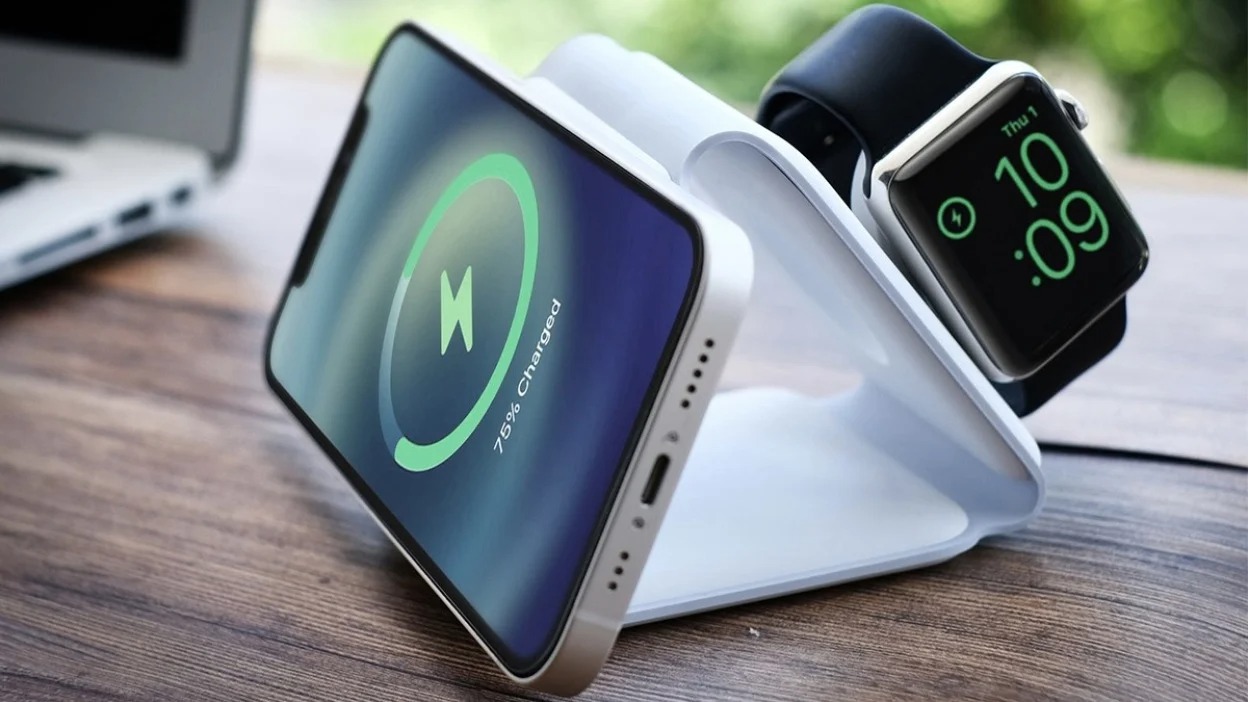 Cargador Qi para iPhone