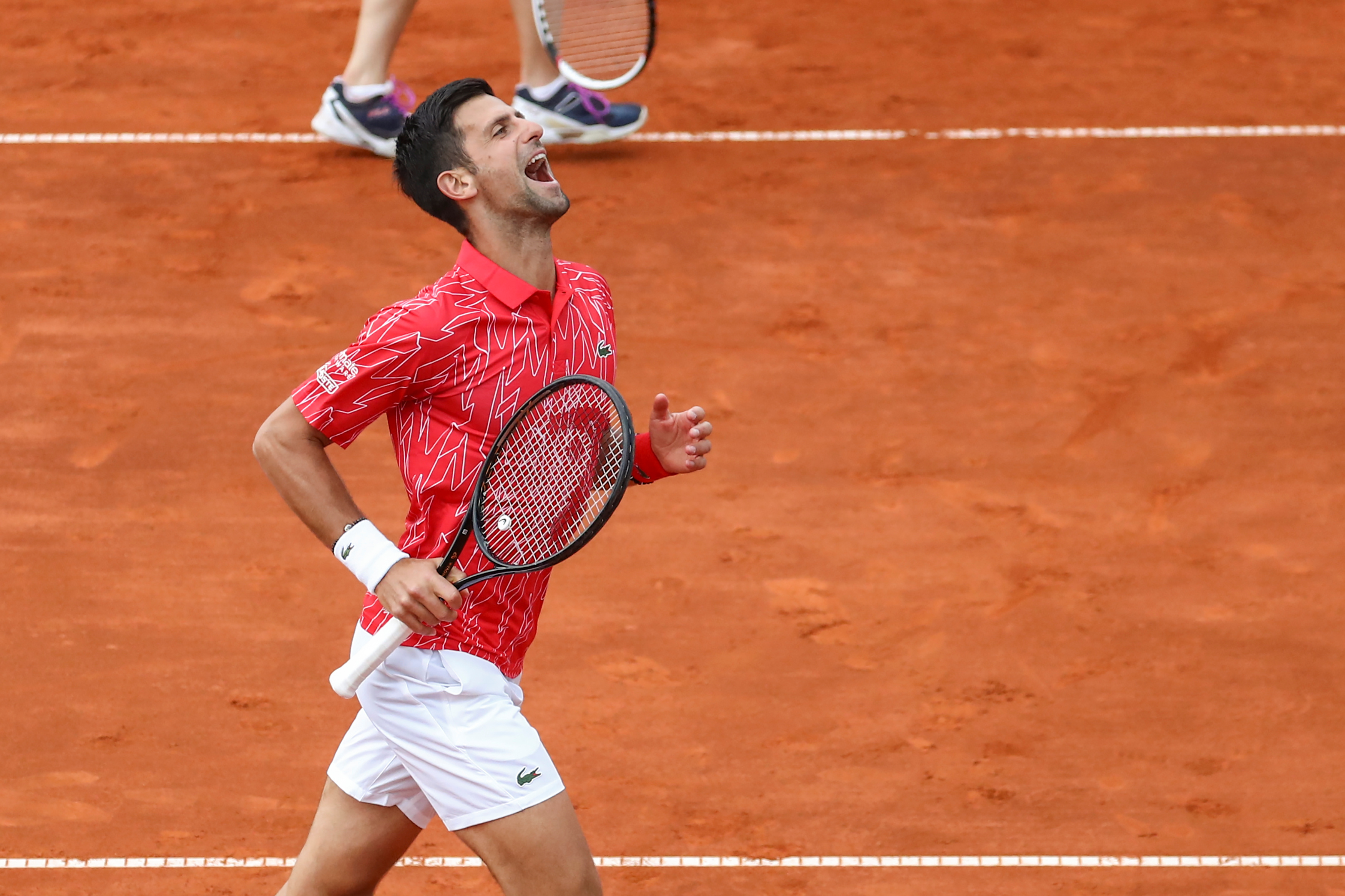 Djokovic, durante el Adriá Tour, en su etapa en Serbia (REUTERS/Marko Djurica)