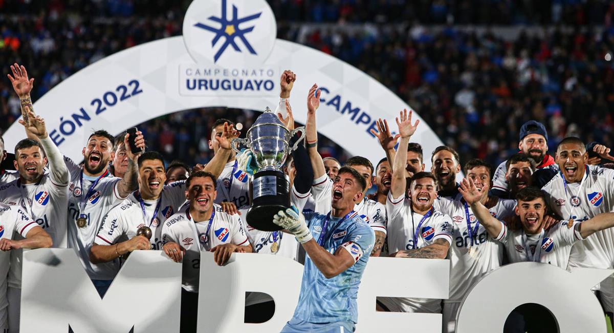 Club Nacional de Football campeón del Campeonato Uruguayo 2022. (foto: Fútbol Peruano)