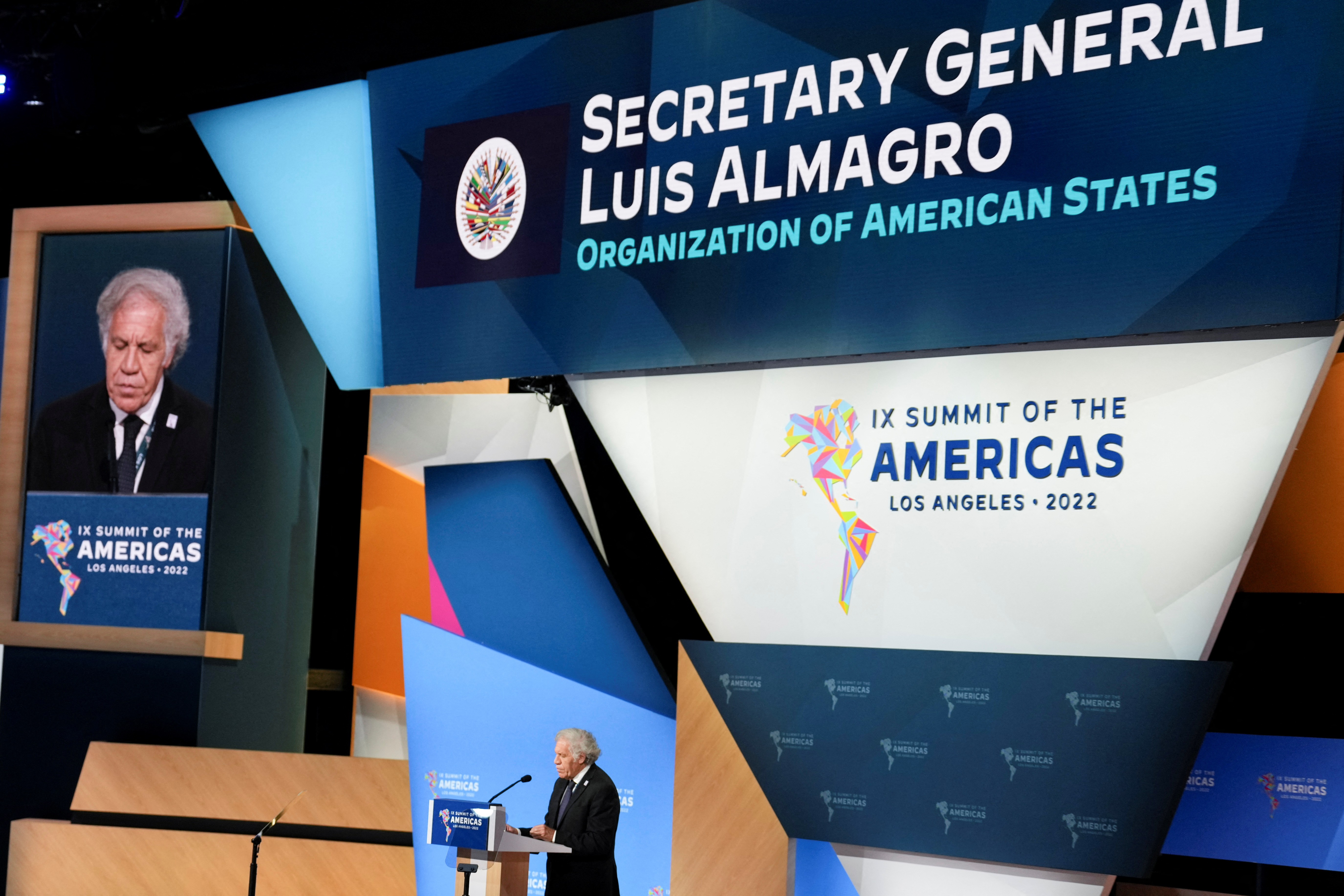 El secretario general de la OEA, Luis Almagro  (REUTERS/Lauren Justice)
