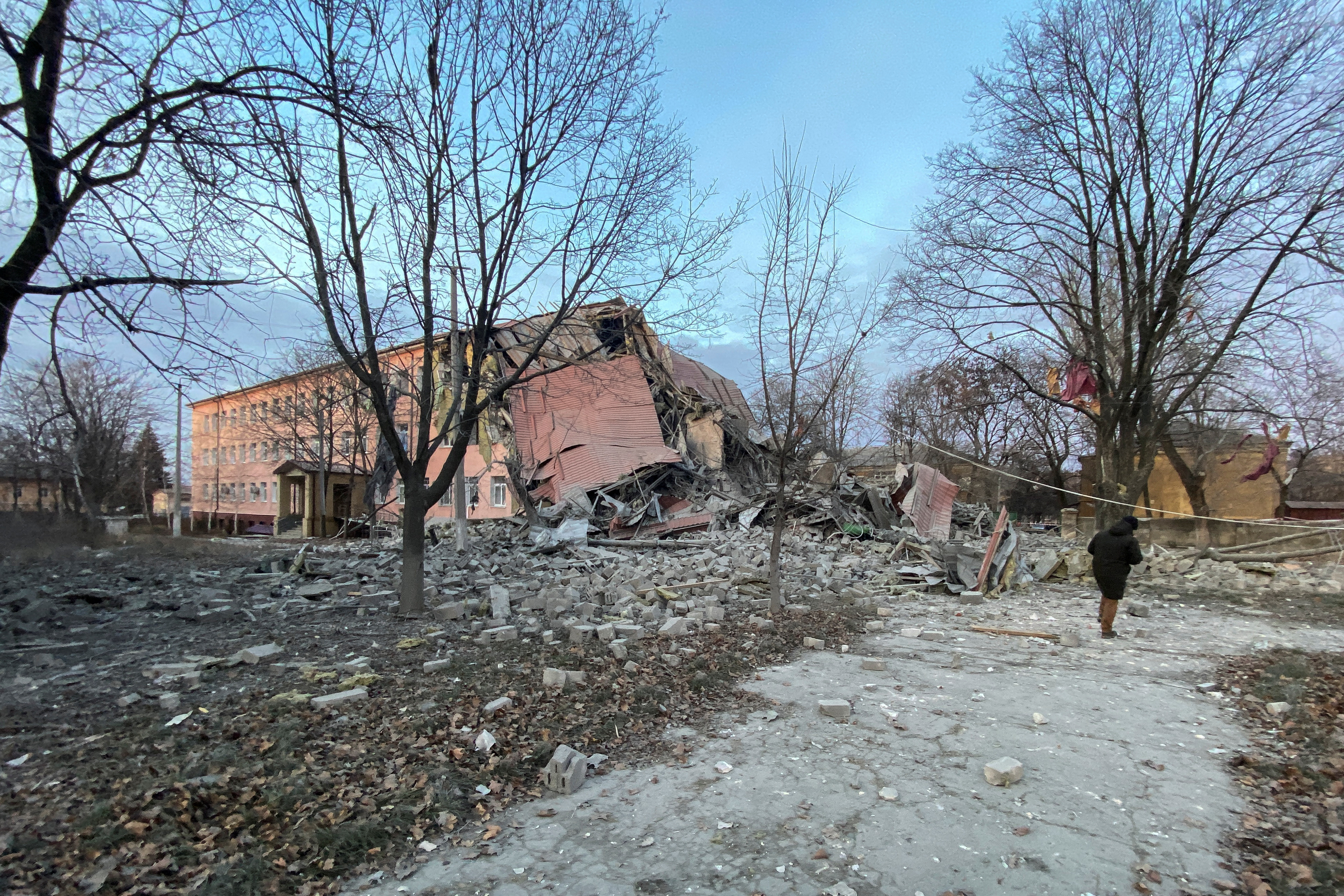 La ciudad de Kramatorsk destruida (REUTERS/Vitalii Hnidyi/Archivo)