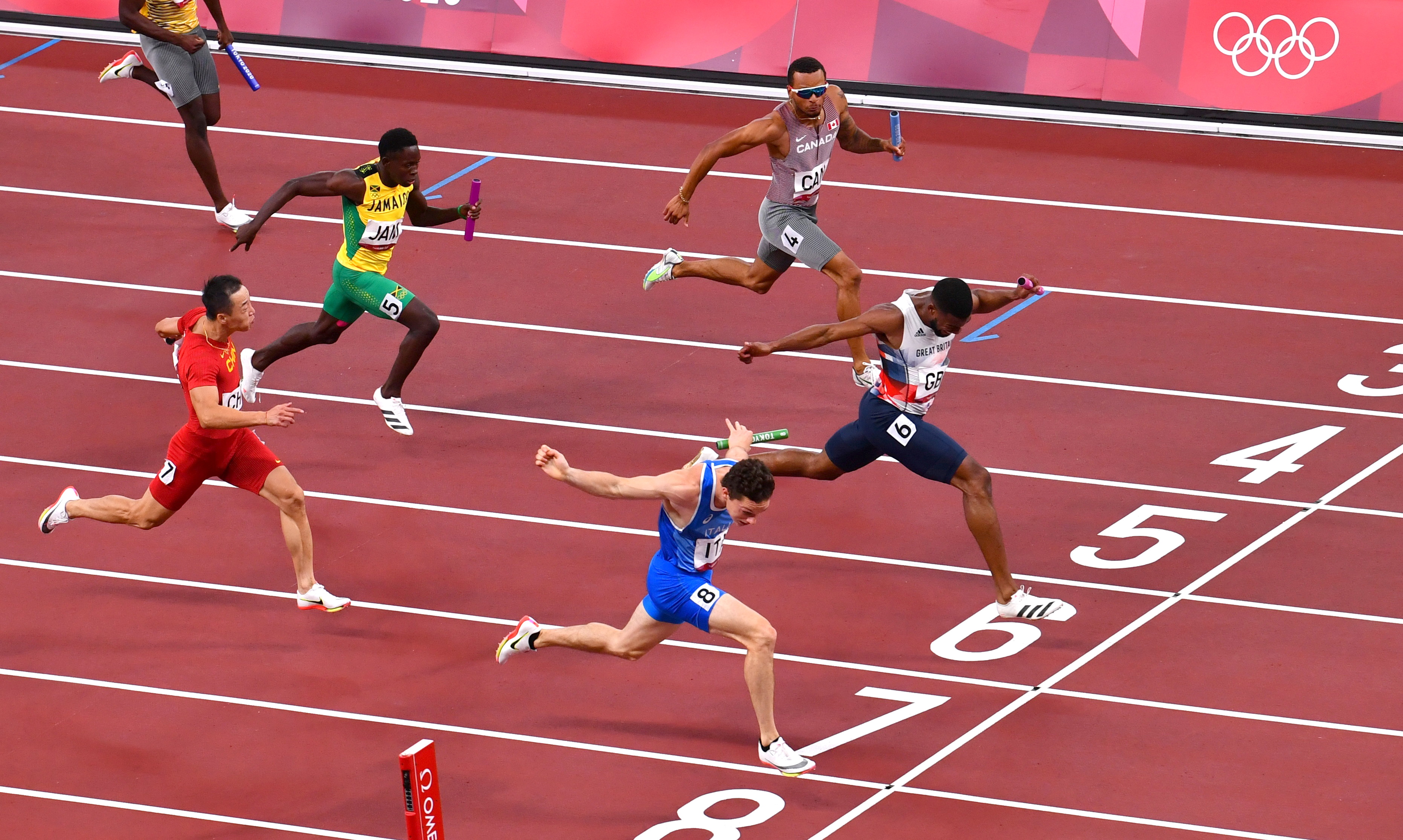 Italians Celebrate After Winning 4x100m Relay For Sure Is A Big Big Big Party For All Italy Infobae