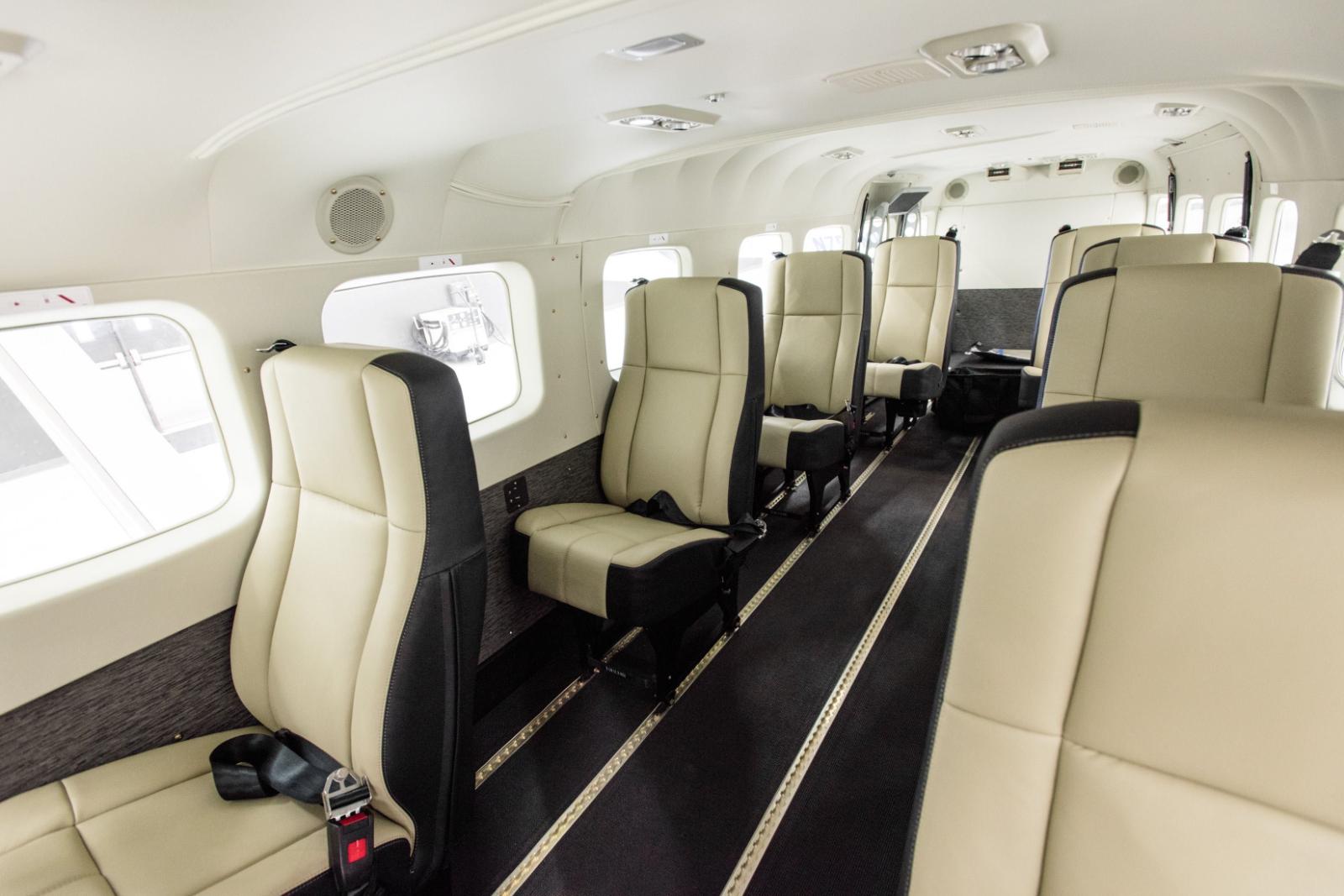  Interior de un Cessna Gran Caravan EX (Foto: especial)