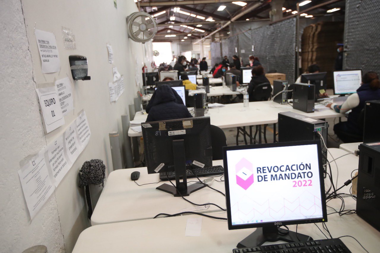 El Consejo Electoral lanzará la convocatoria para la Revocación de Mandato el próximo 4 de febrero. (Foto: Twitter/INEMexico)