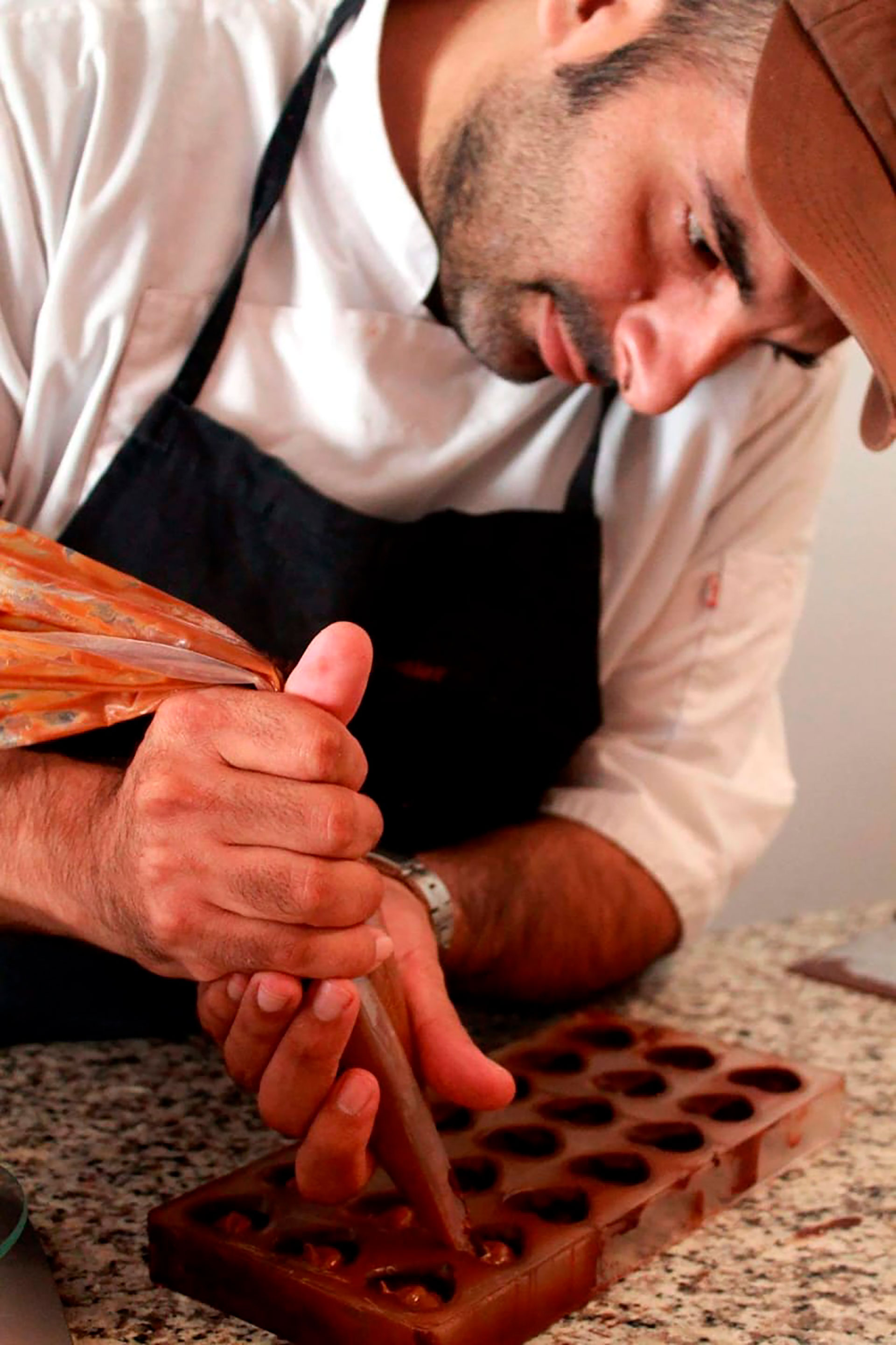 Diego Armanini, maestro chocolatero de Rústico