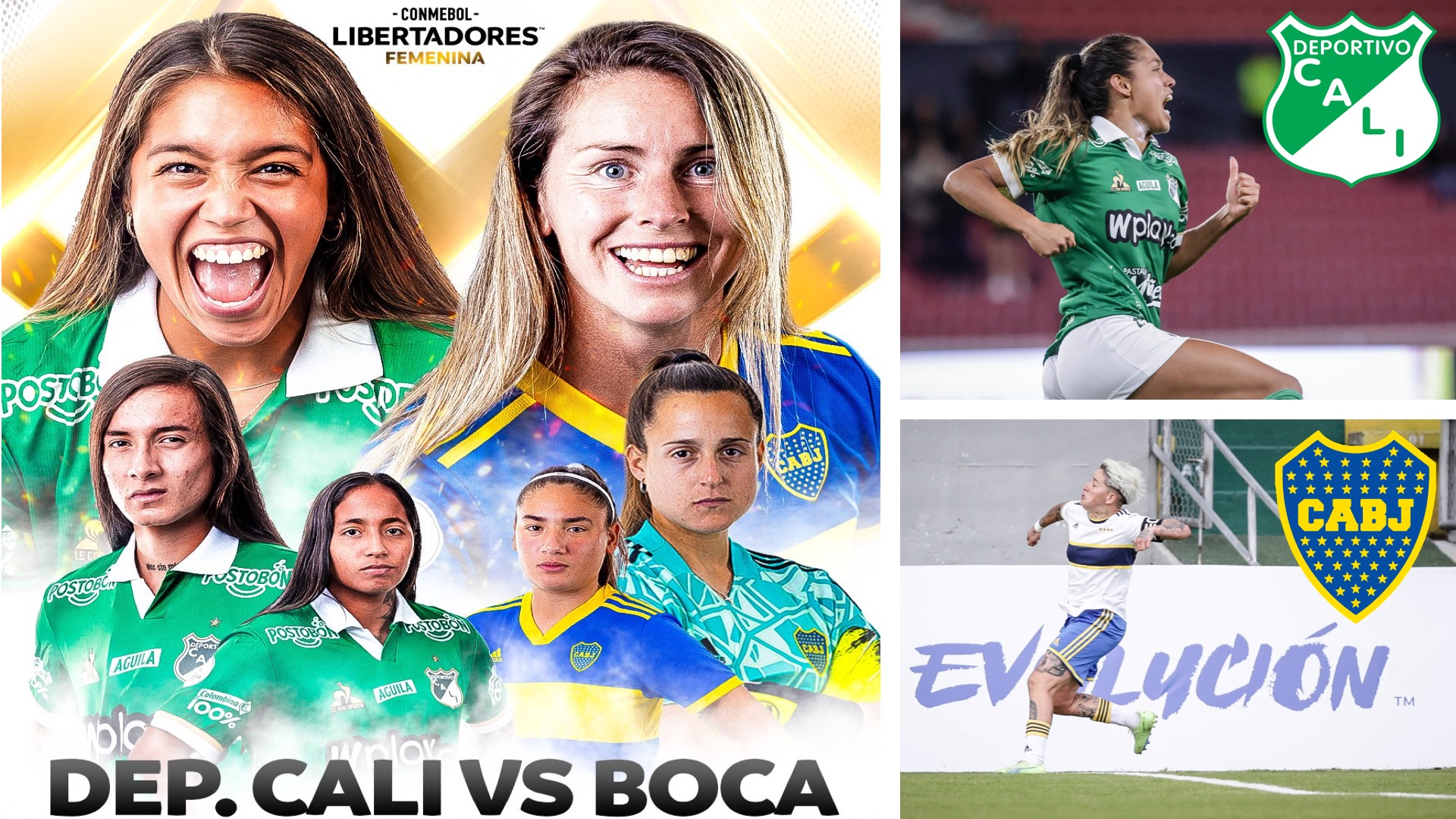 Deportivo Cali no pudo imponerse en los penales a Boca Juniors y se despidió de la Copa Libertadores Femenina  
