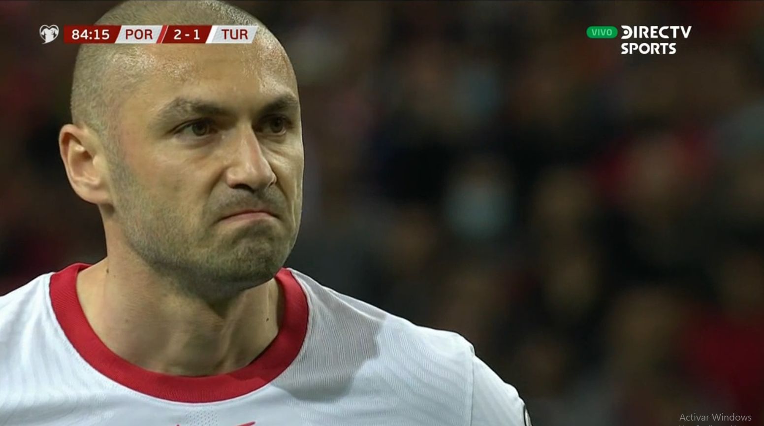 Yilmaz perdeu um pênalti em Portugal x Turquia para um playoff para a Copa do Mundo Qatar 2022.