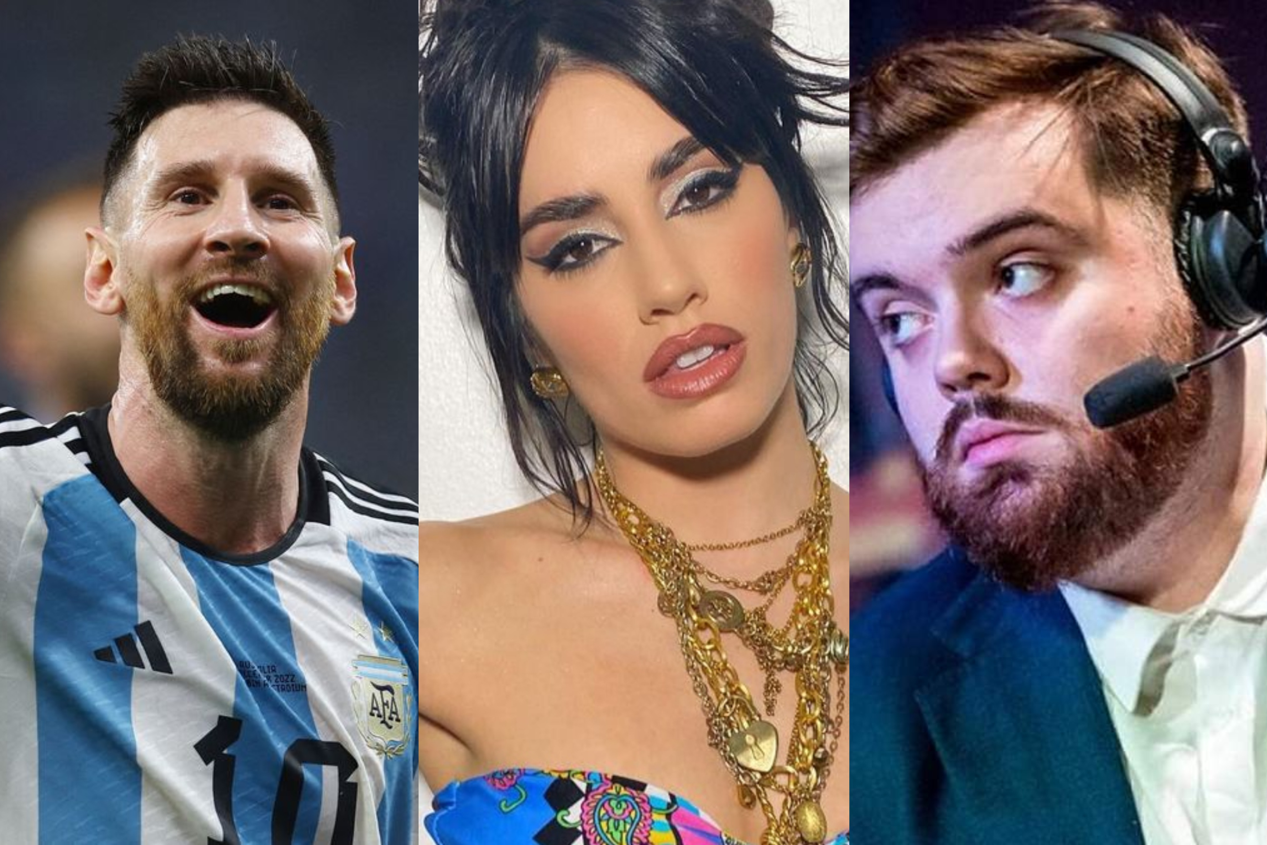  Lionel Messi, Shakira, Lali Espósito, Ibai Llanos y más famosos en versión anime