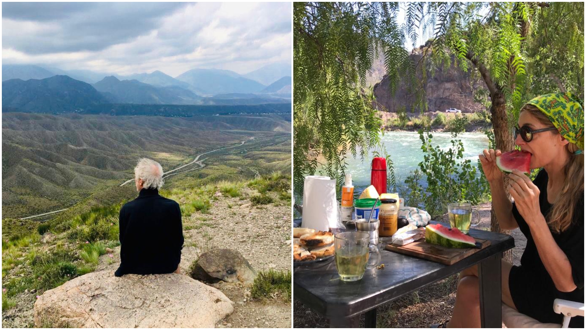 La premisa del viaje fue estar en permanente contacto con la naturaleza