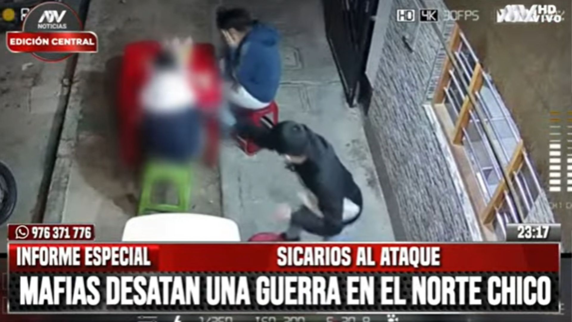 Mafias del norte chico generan terror en Chancay, en la provincia de Huaral. (Captura: ATV)