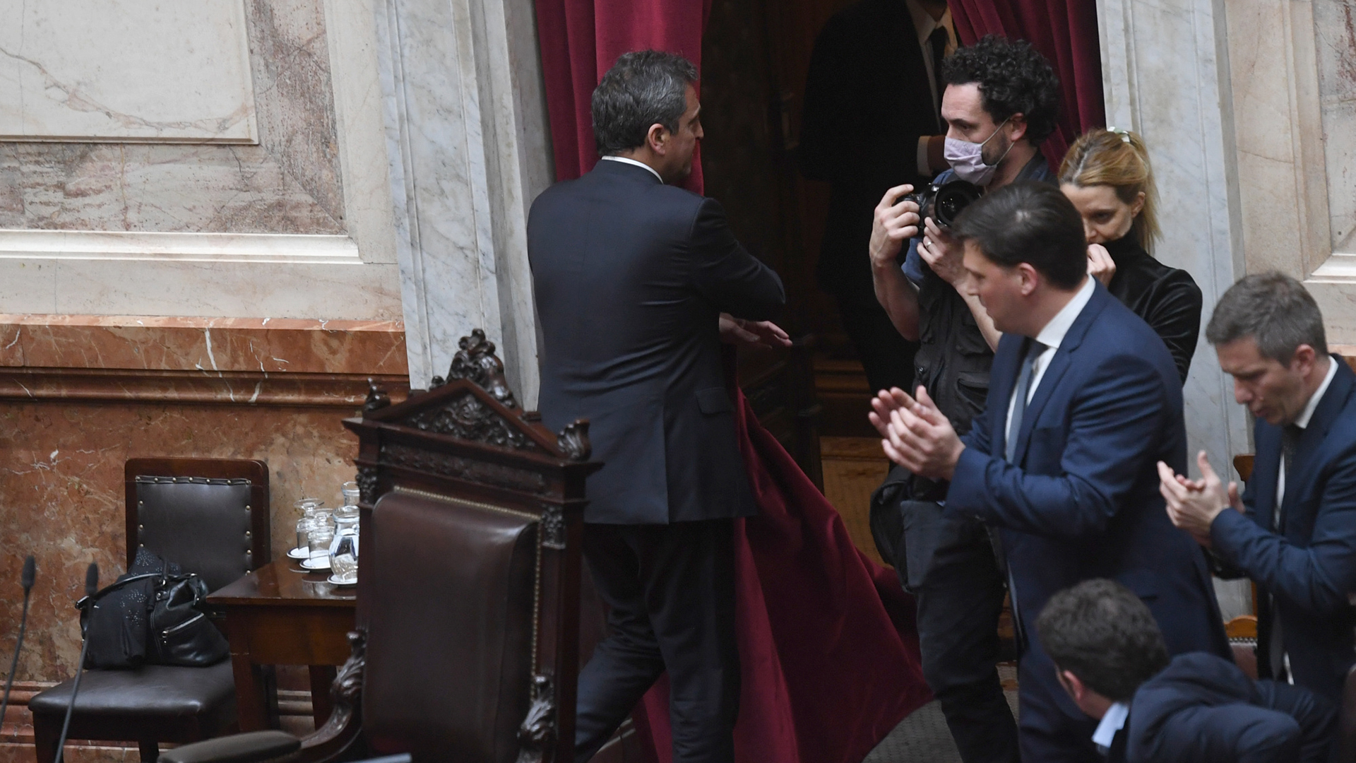 Sergio Massa dejó la Cámara de Diputados y asumirá este miércoles como ministro de Economía (Maximiliano Luna)