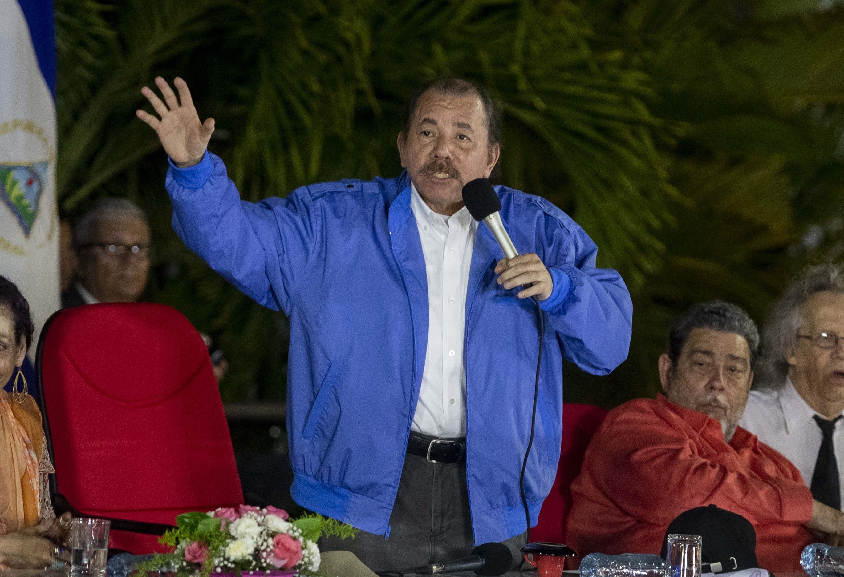 En la imagen, el mandatario nicaragüense Daniel Ortega. EFE/Jorge Torres

