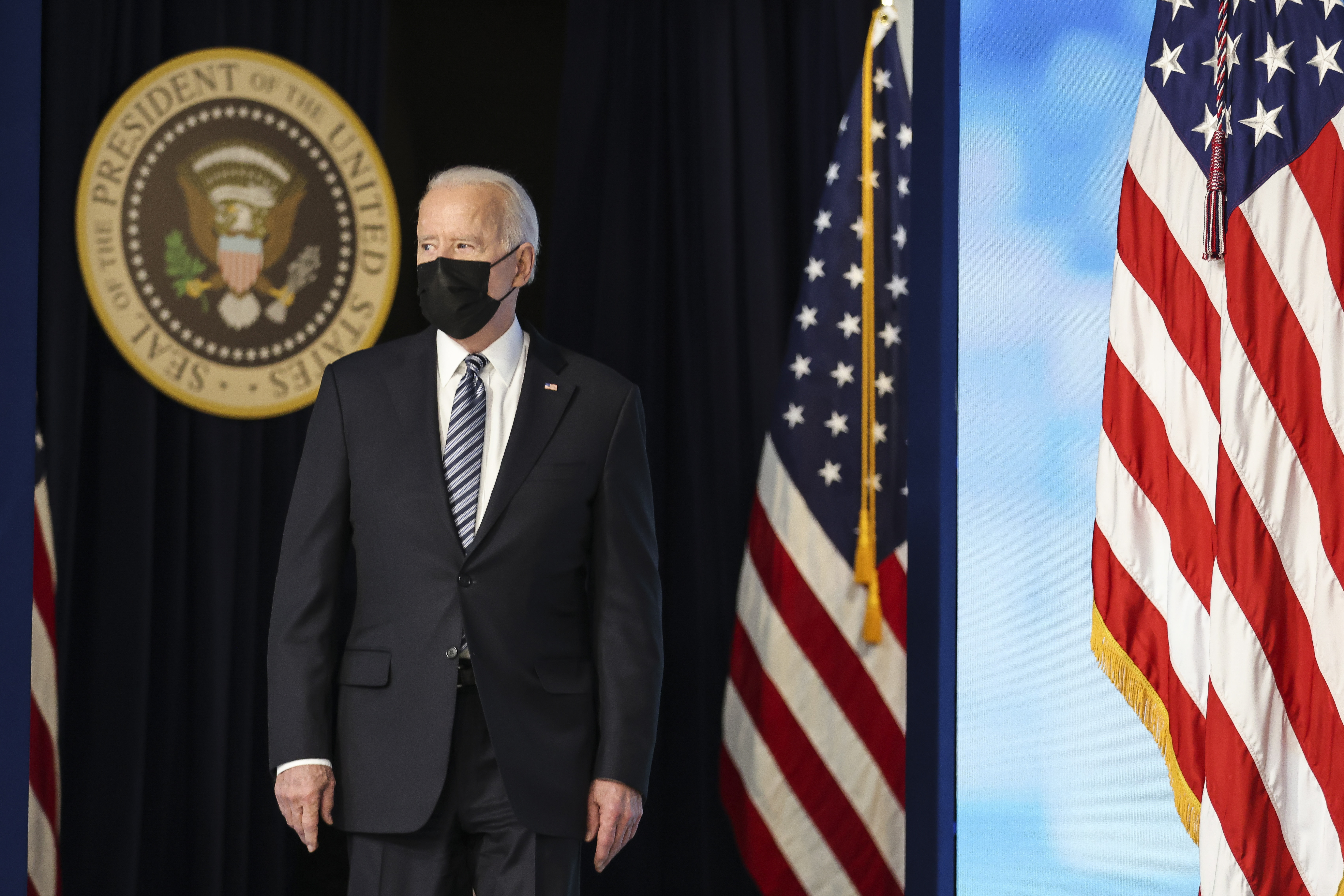 En la imagen, el presidente de EE.UU., Joe Biden. EFE/Oliver Contreras/Pool/Archivo
