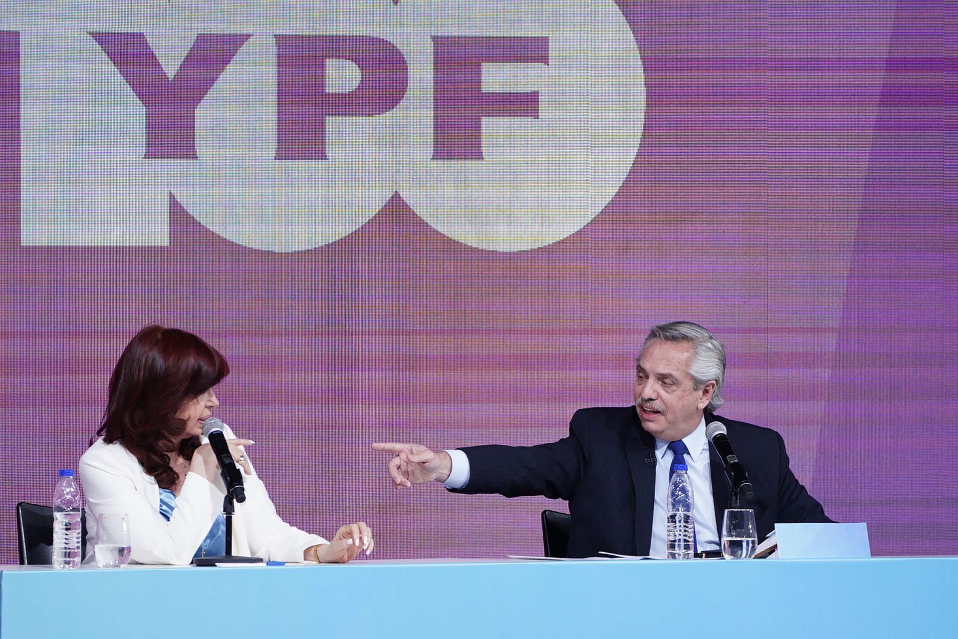 Alberto Fernández y Cristina Kirchner lograron una endeble tregua política (Franco Fafasuli)