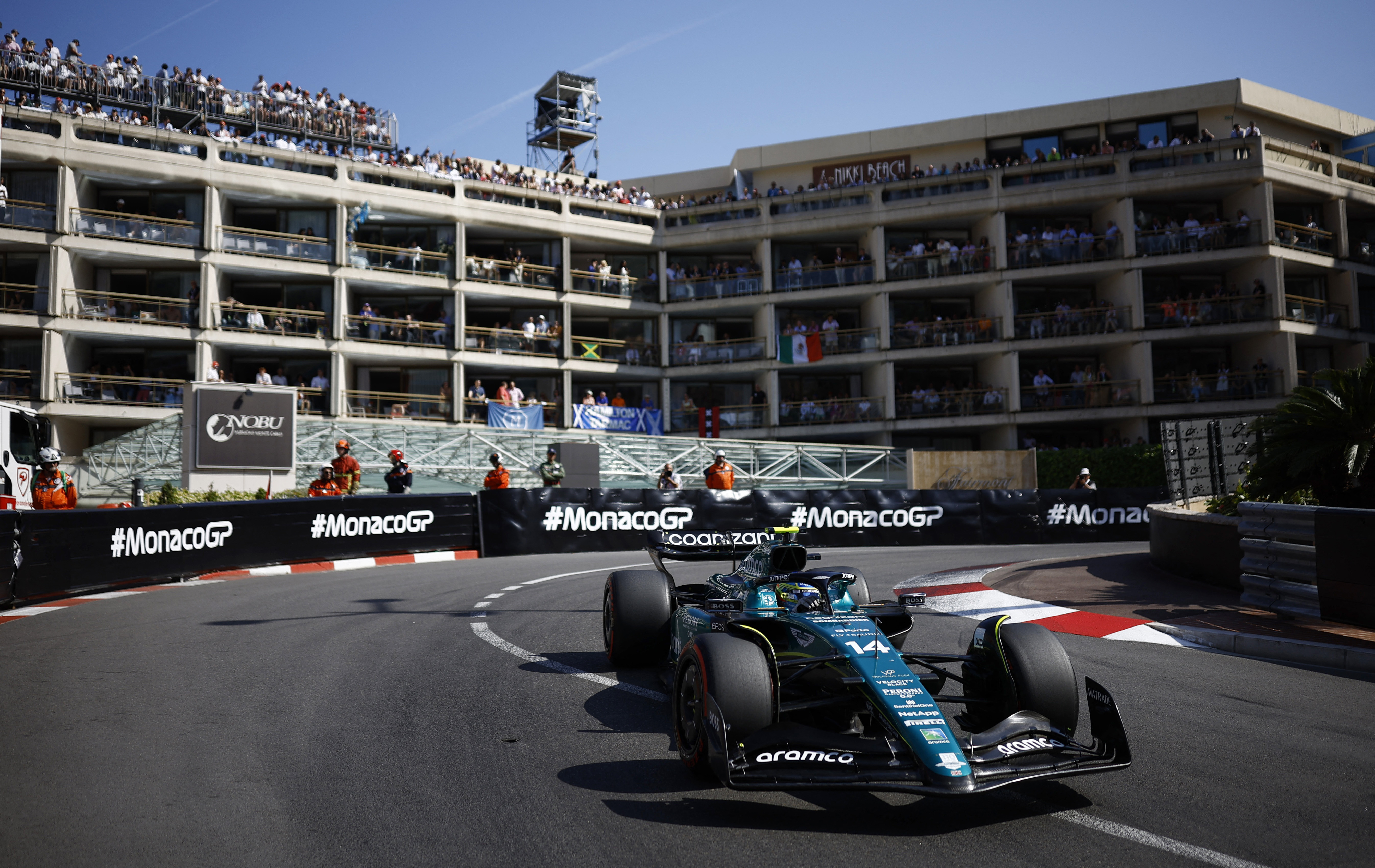 Verstappen le roba la pole a Alonso en el GP de Mónaco por menos de una décima; Sainz saldrá cuarto tras la sanción a Leclerc