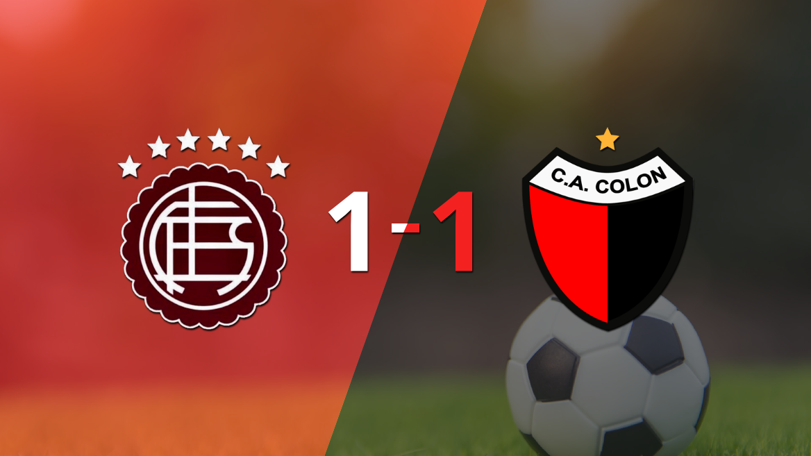 Lanús and Colón share the points and draw 1-1