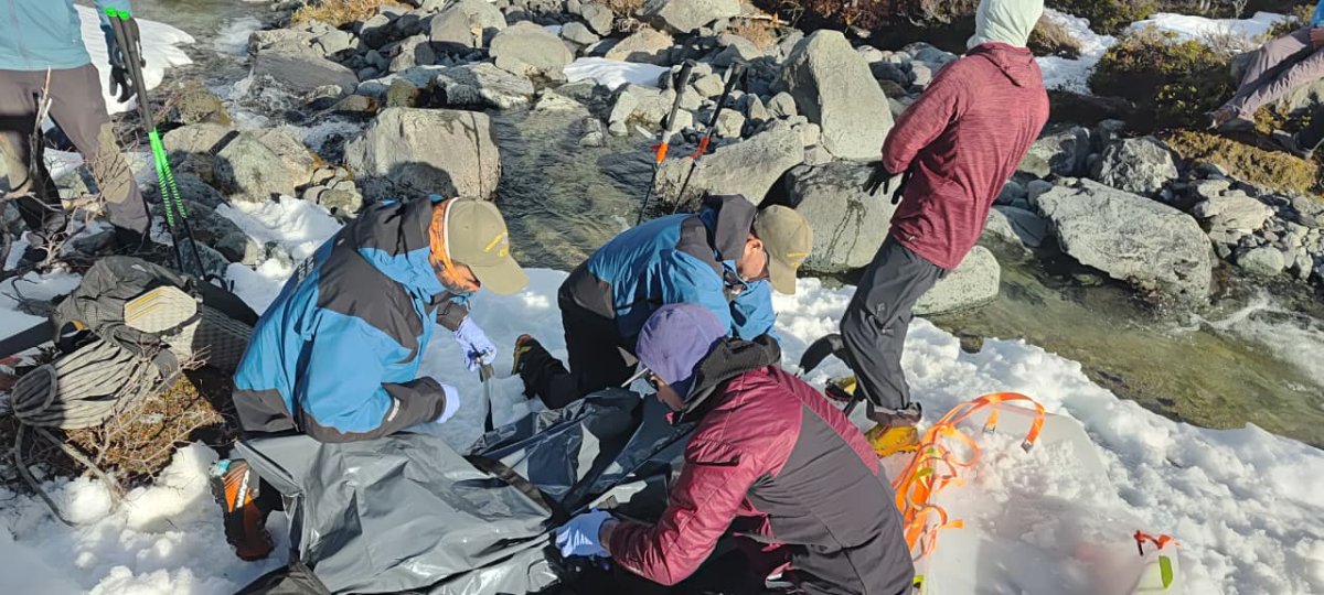 Conmoci&oacute;n en El Chalt&eacute;n: una turista francesa muri&oacute; tras una avalancha en el Cerro Crest&oacute;n