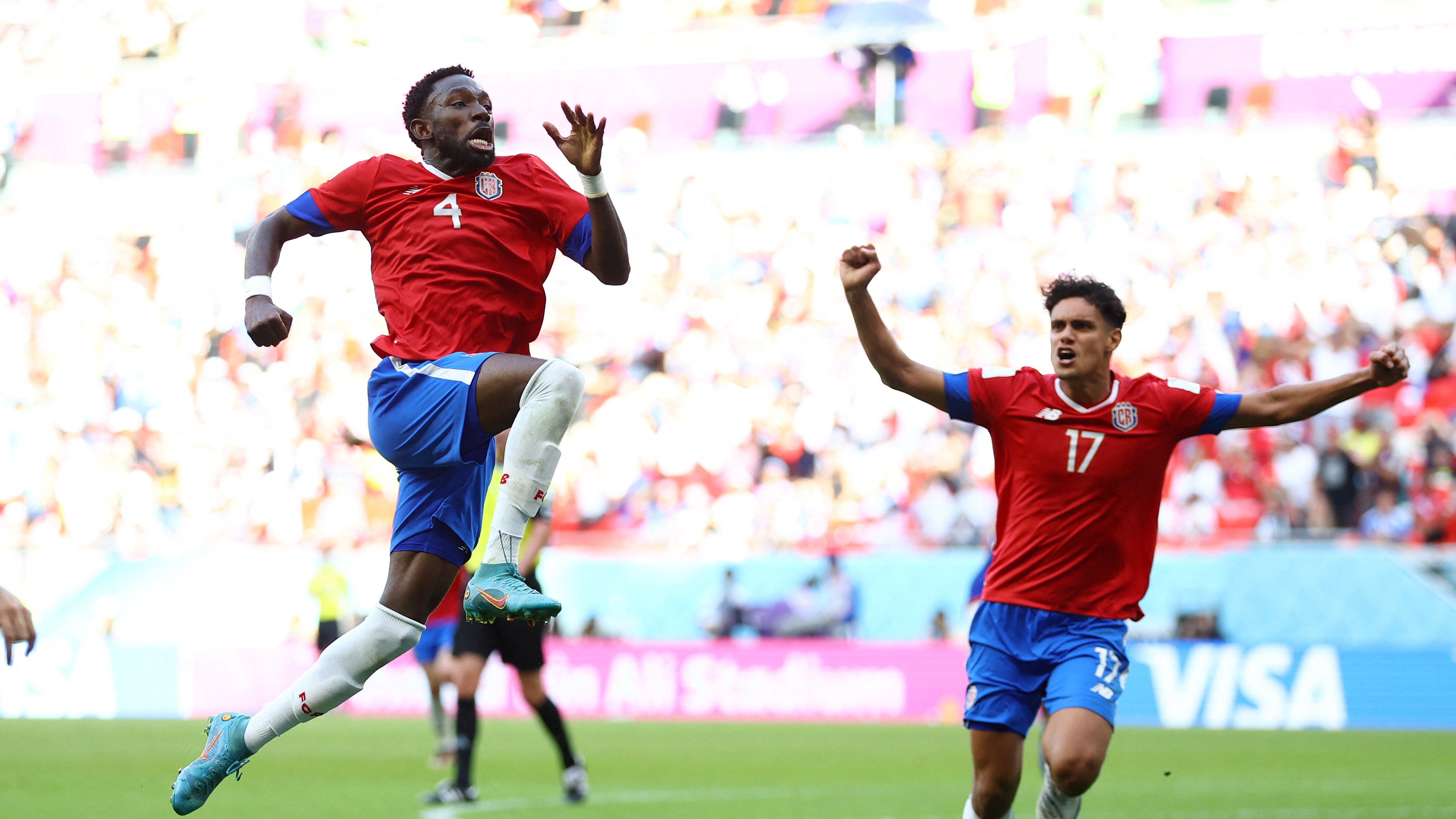 Luego de la goleada ante España, Costa Rica se recuperó al derrotar a Japón. REUTERS/Hannah Mckay