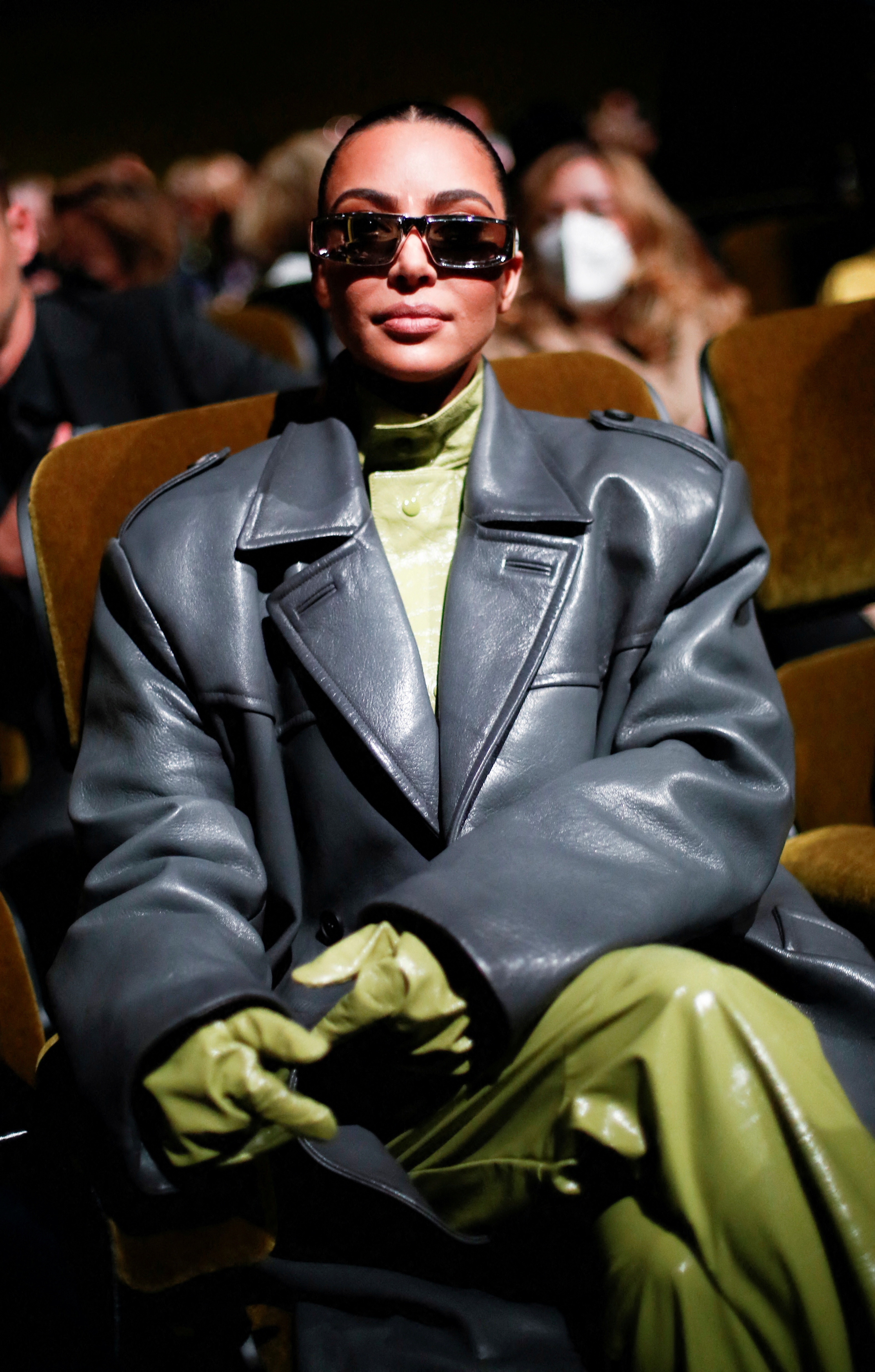 Kim Kardashian en el Milan Fashion Week (Reuters)