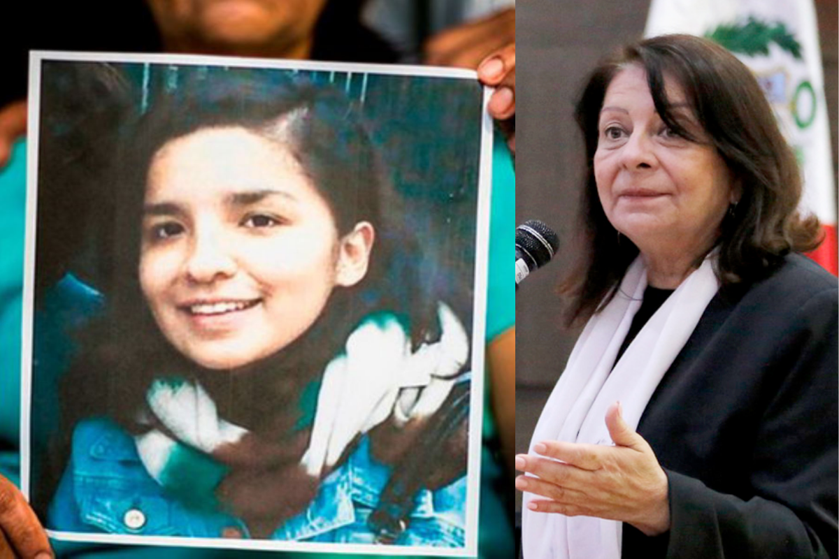 La ministra de la Mujer, Diana Miloslavich, rechazó la decisión del Poder Judicial del Callao de liberar a los asesinos de Solsiret Rodríguez. | Foto: Composición (Infobae Perú)
