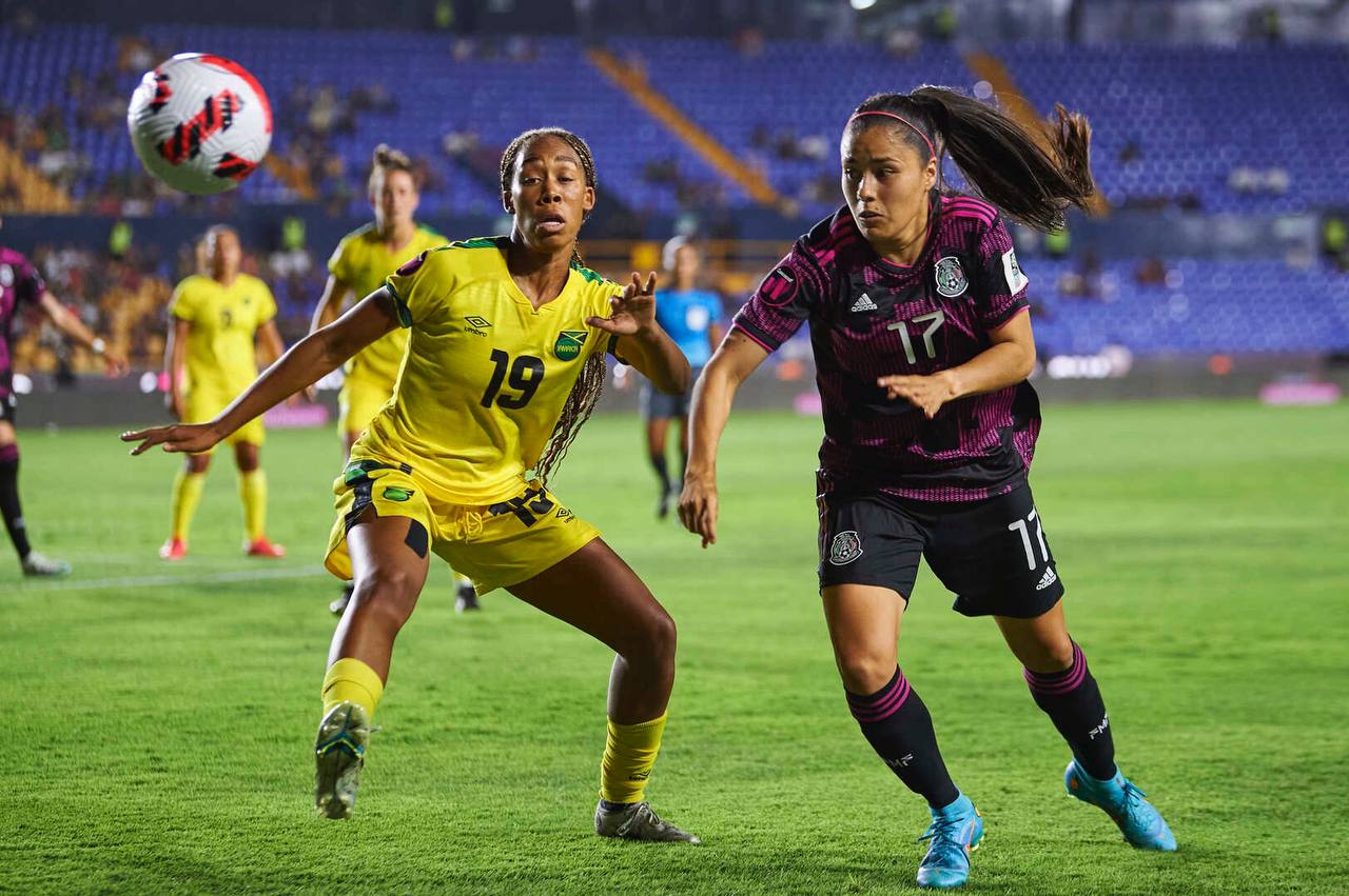 La Selección Mexicana de futbol es derrotada por Jamaica en su debut del Premundial femenil (Foto: Twitter/@ConcacafW)