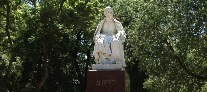 El integrante de la Primera Junta es recordado en un monumento, en Barrancas de Belgrano.
