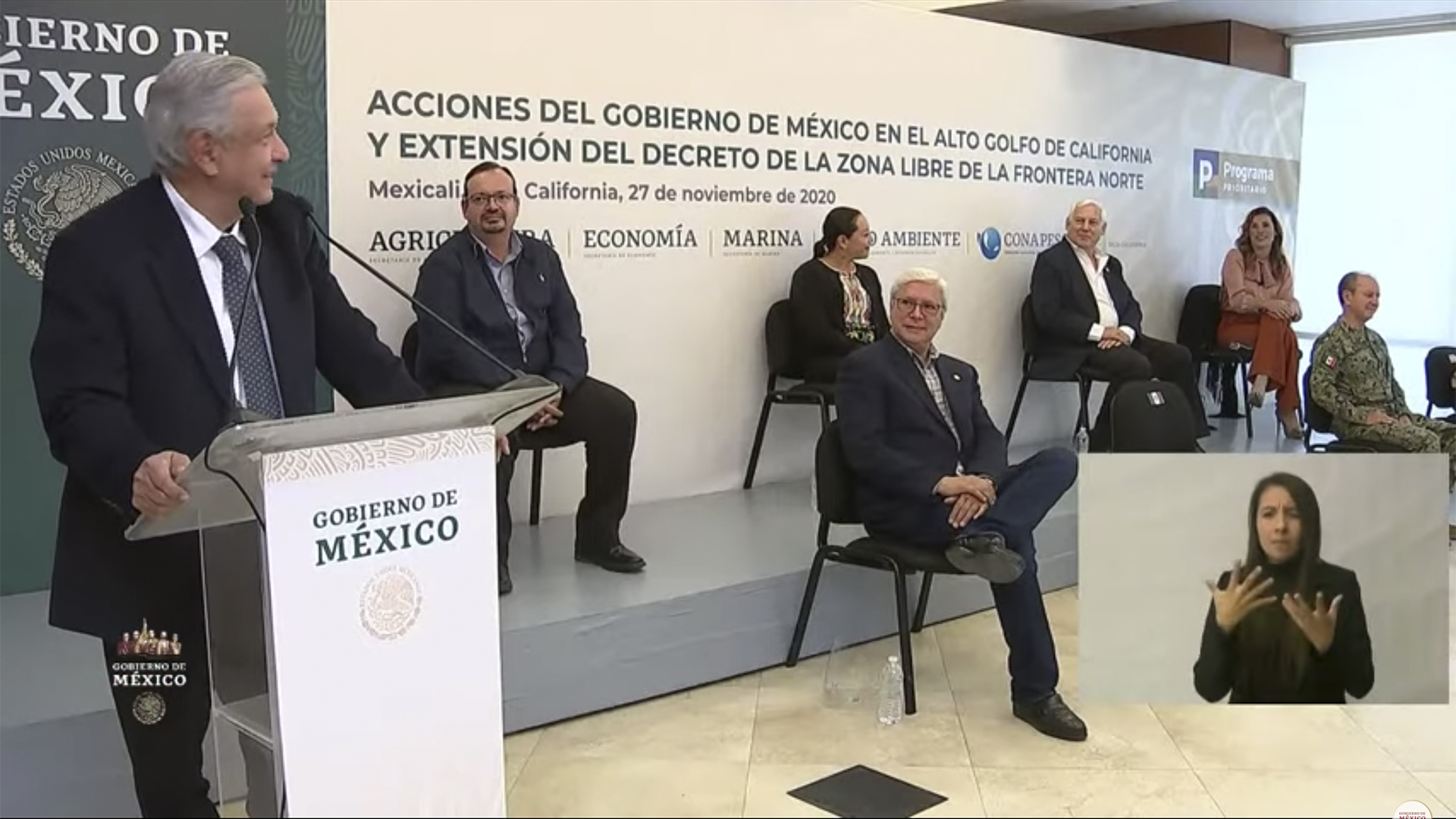 López Obrador dijo que por el momento el estimulo duraría hasta el 2024 (Foto: Captura de pantalla)