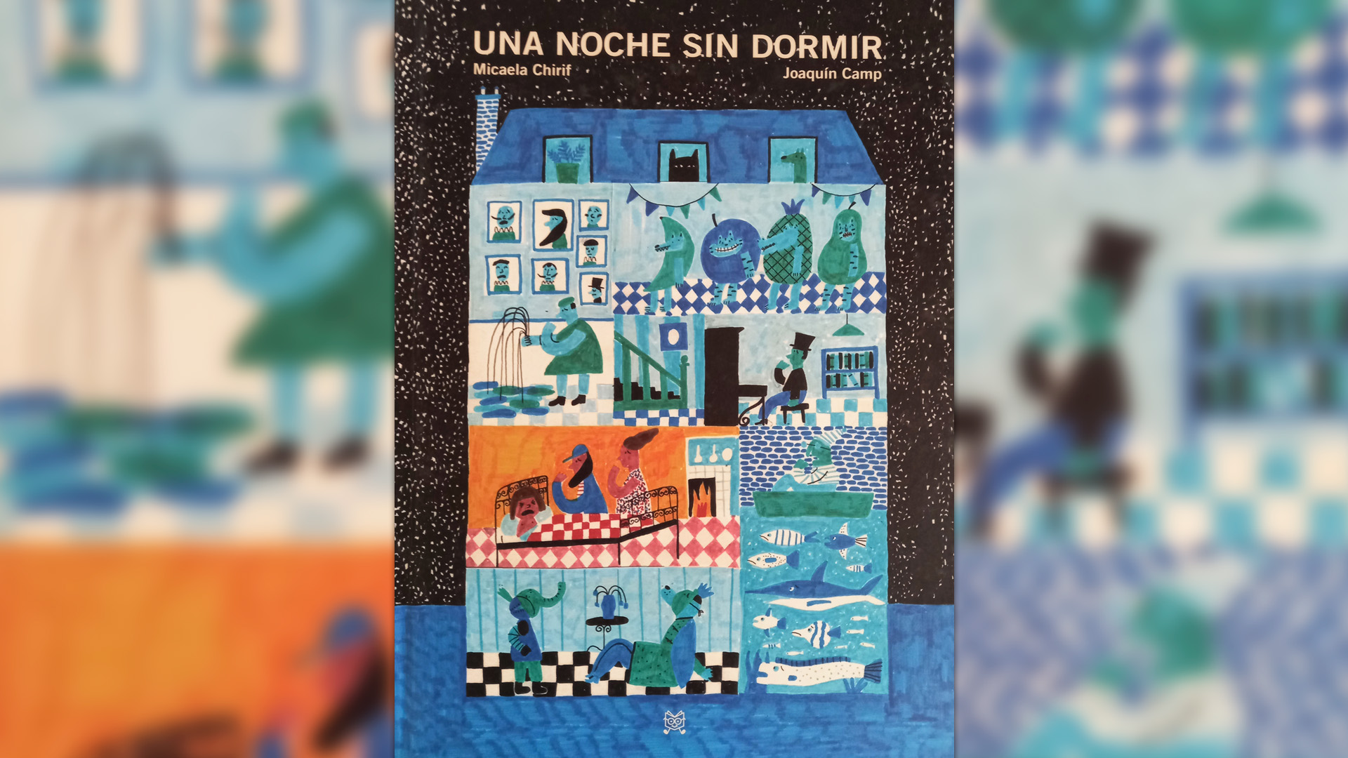 "Una noche sin dormir" (Lecturita), escrito por Micaela Chirif e ilustrado por Joaquín Camp
