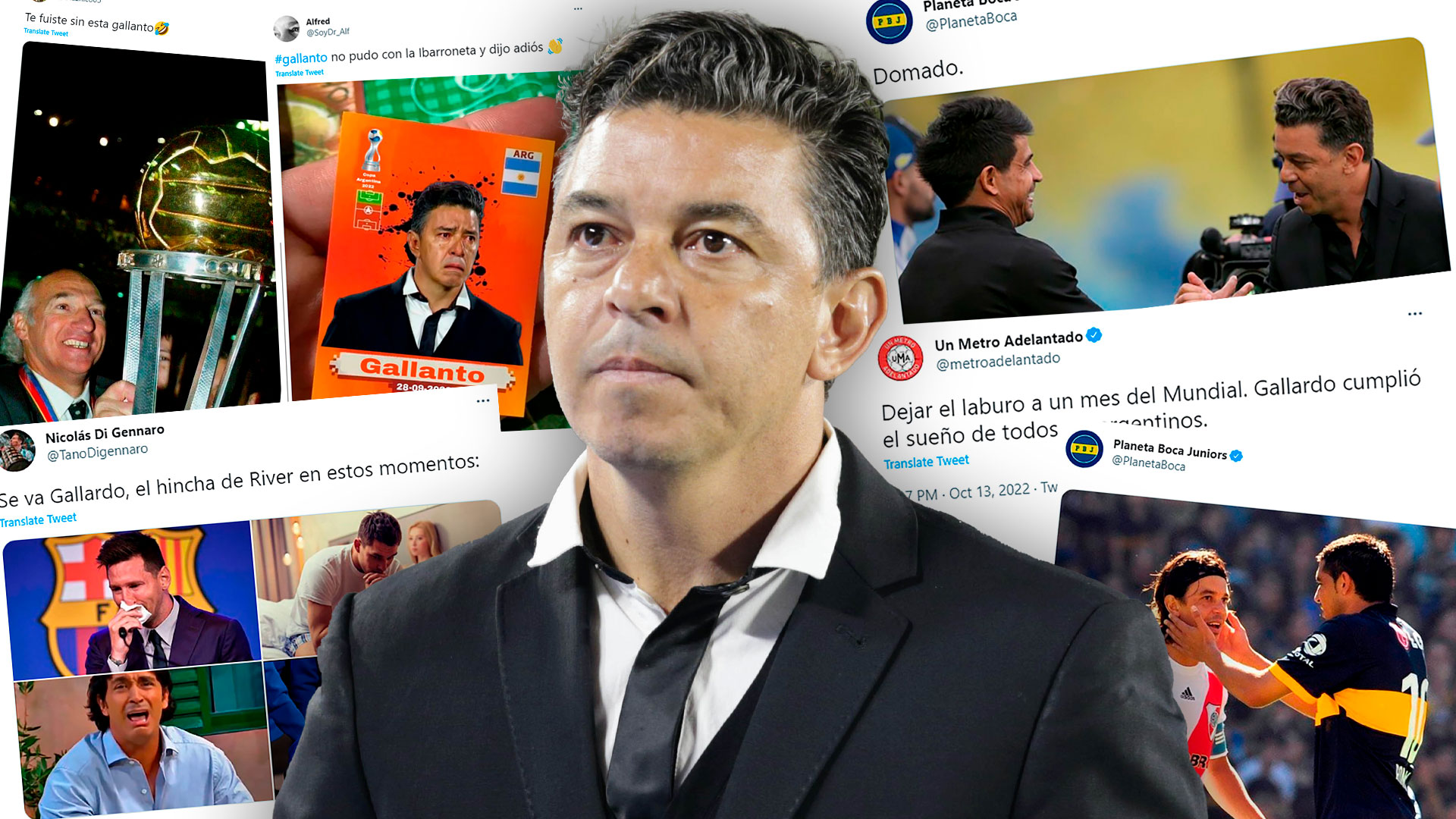 Los memes tras el anuncio de Marcelo Gallardo inundaron las redes sociales