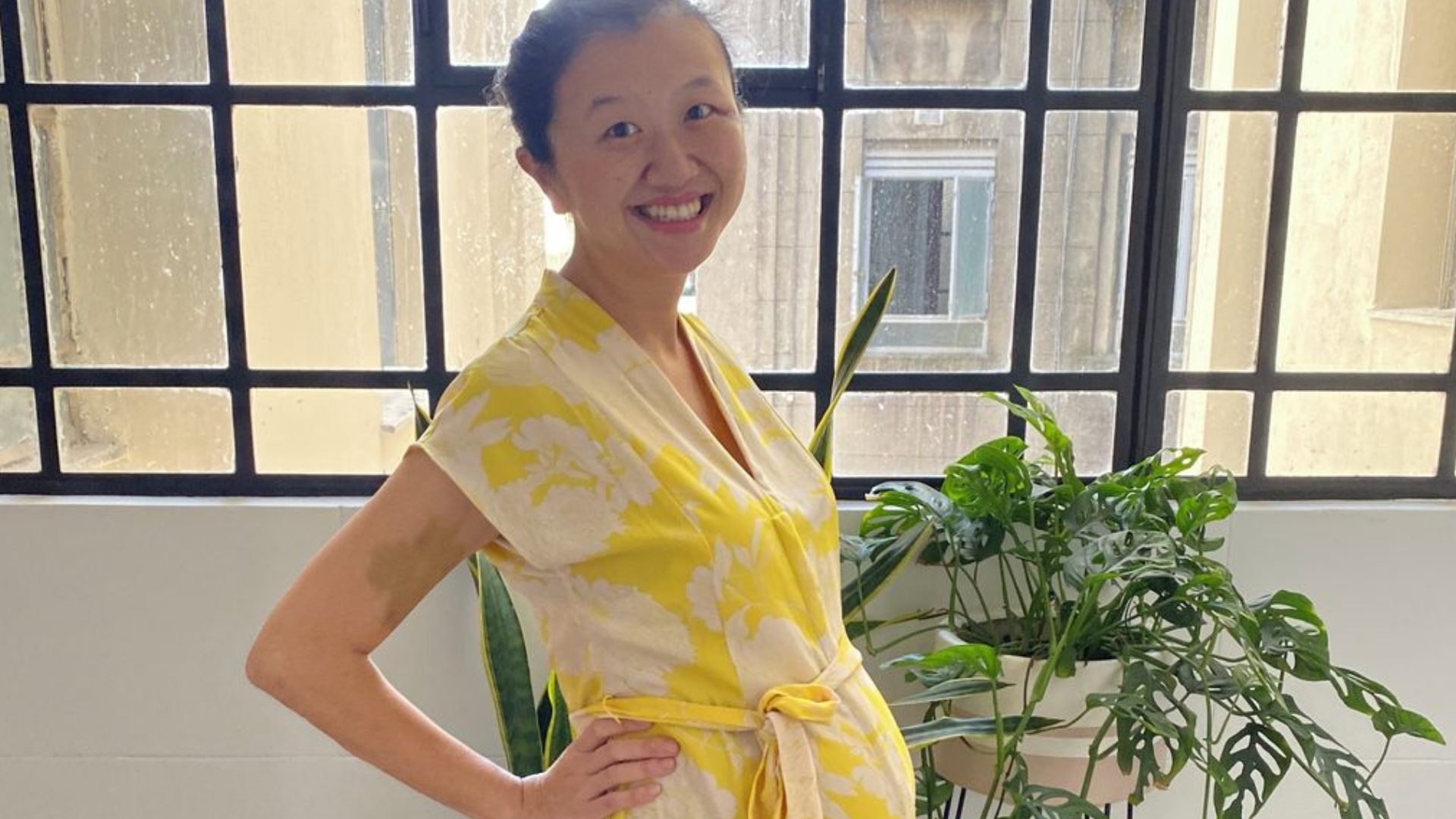 La reflexión de Karina Gao tras haber superado el coronavirus y en su último mes de embarazo: “La felicidad es simplemente respirar”