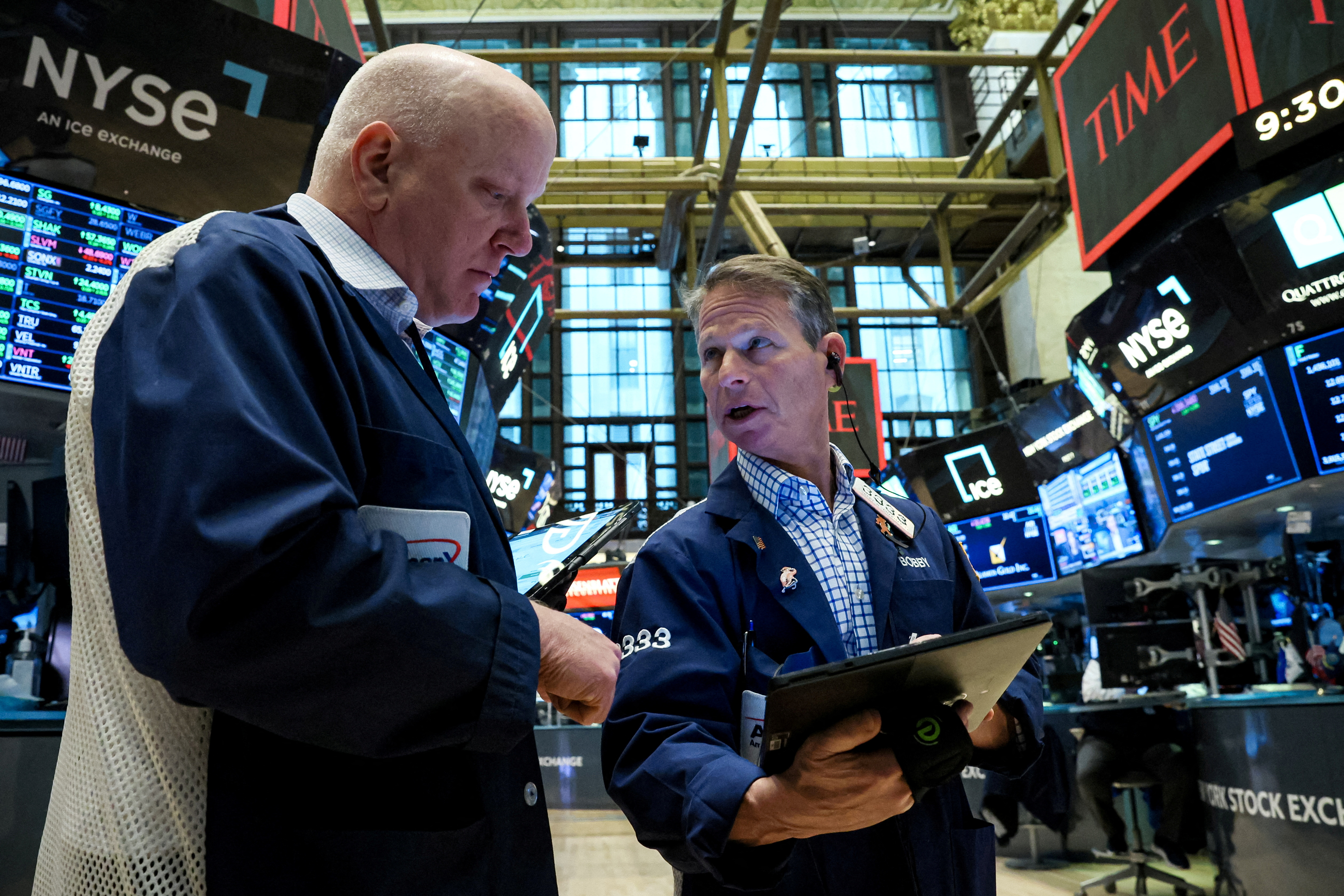 Stocks had one of the best weeks of the year (REUTERS/Brendan McDermid)