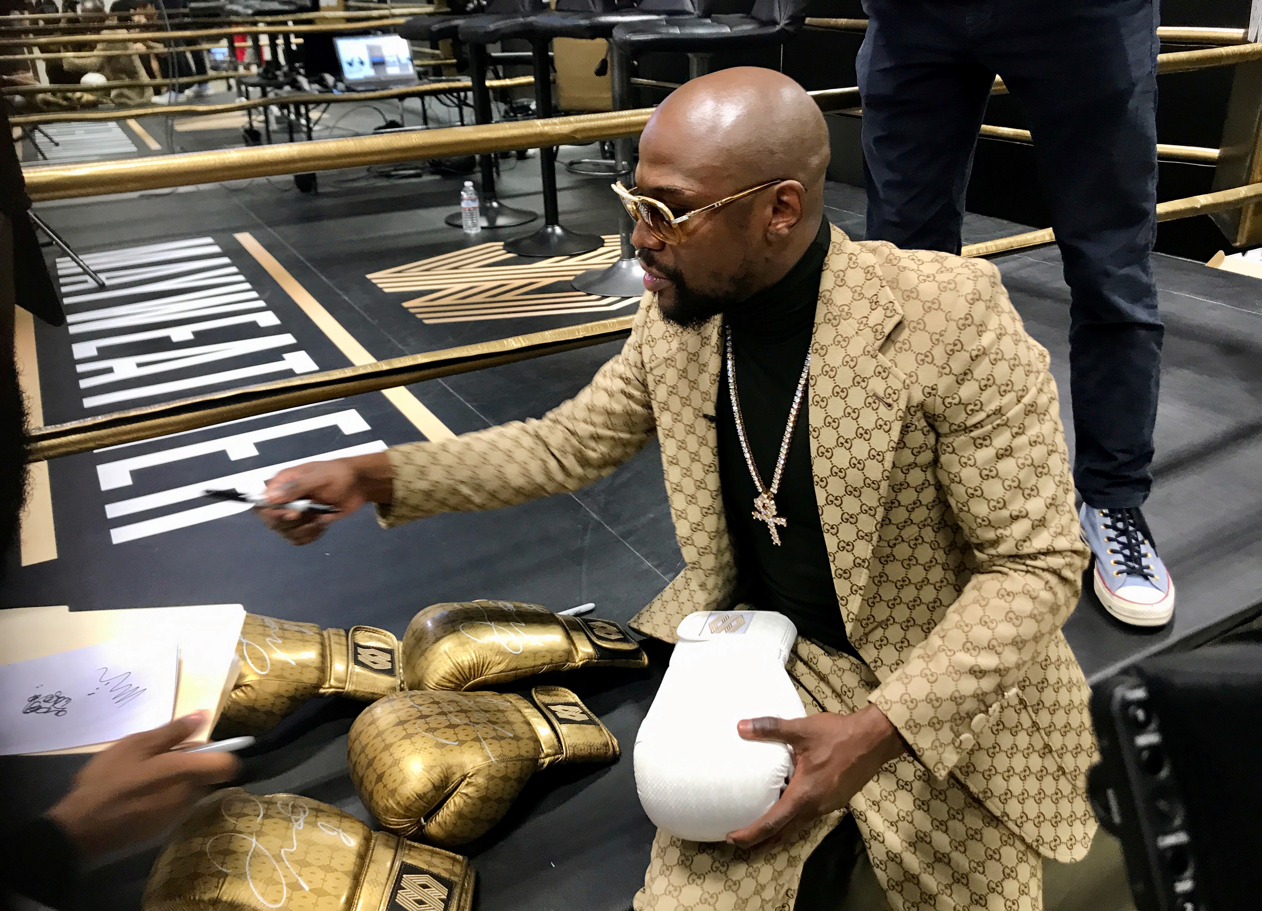 Ates de su retiro, Mayweather era el deportista que más ingresos tenía en el planeta (Reuters)