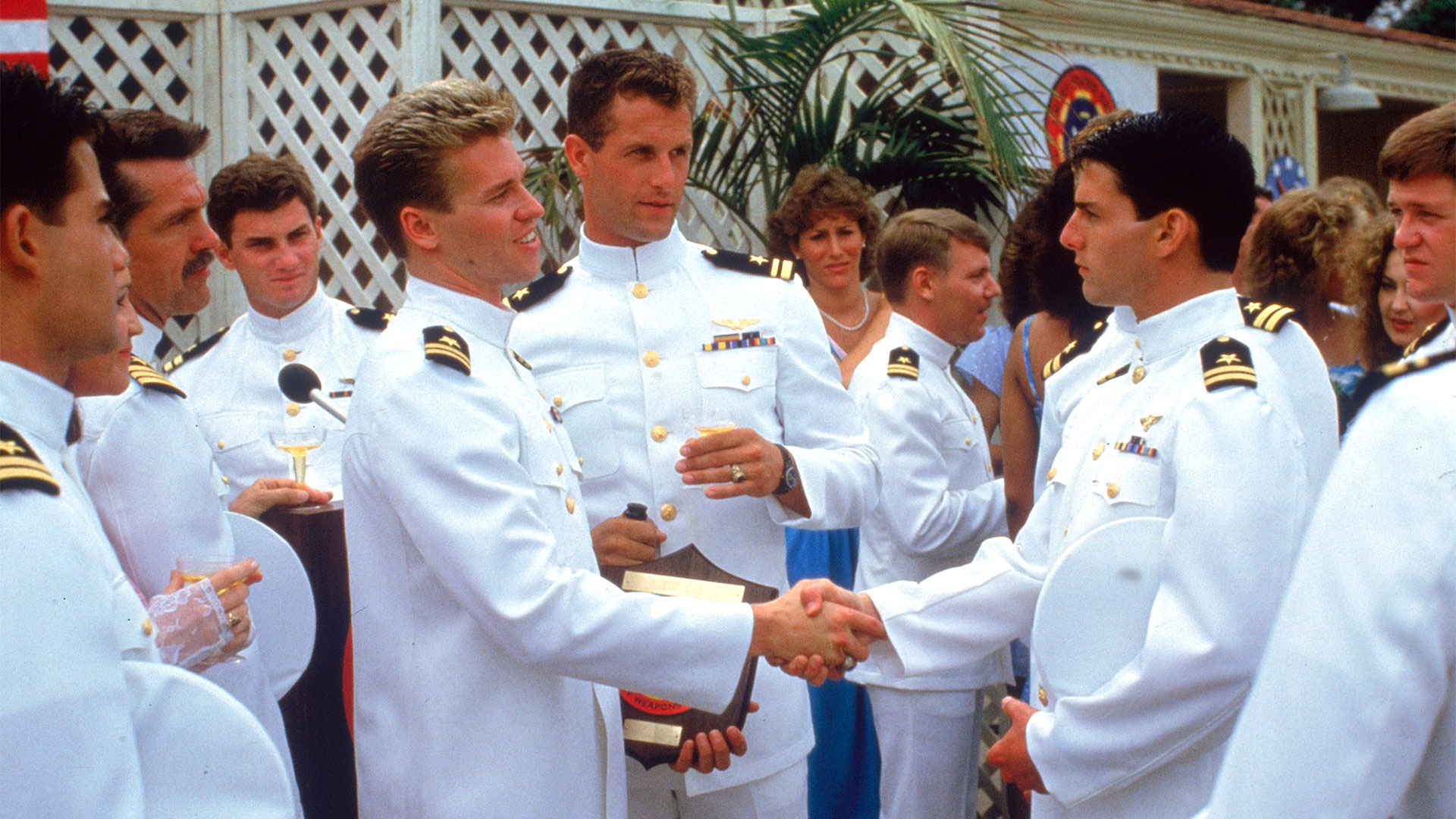 The United States Navy collaborated with the making of the film.  (Paramount)