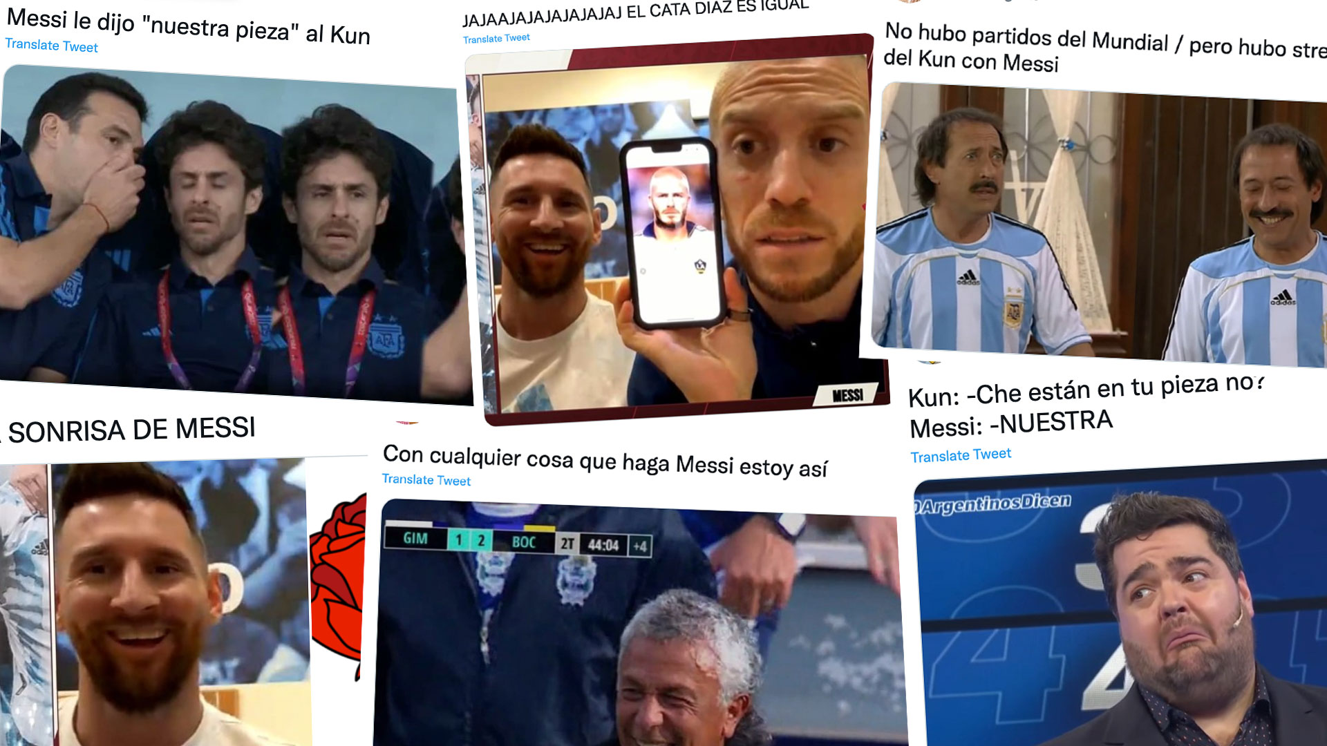 Los Mejores Memes Del Vivo Entre Lionel Messi Kun Agüero Papu Gómez Y Los Jugadores De La