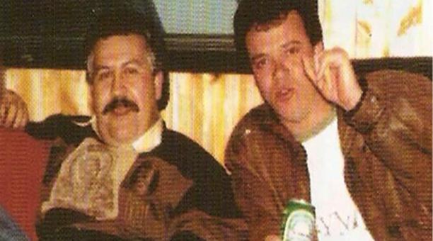 Popeye, junto a Pablo Escobar