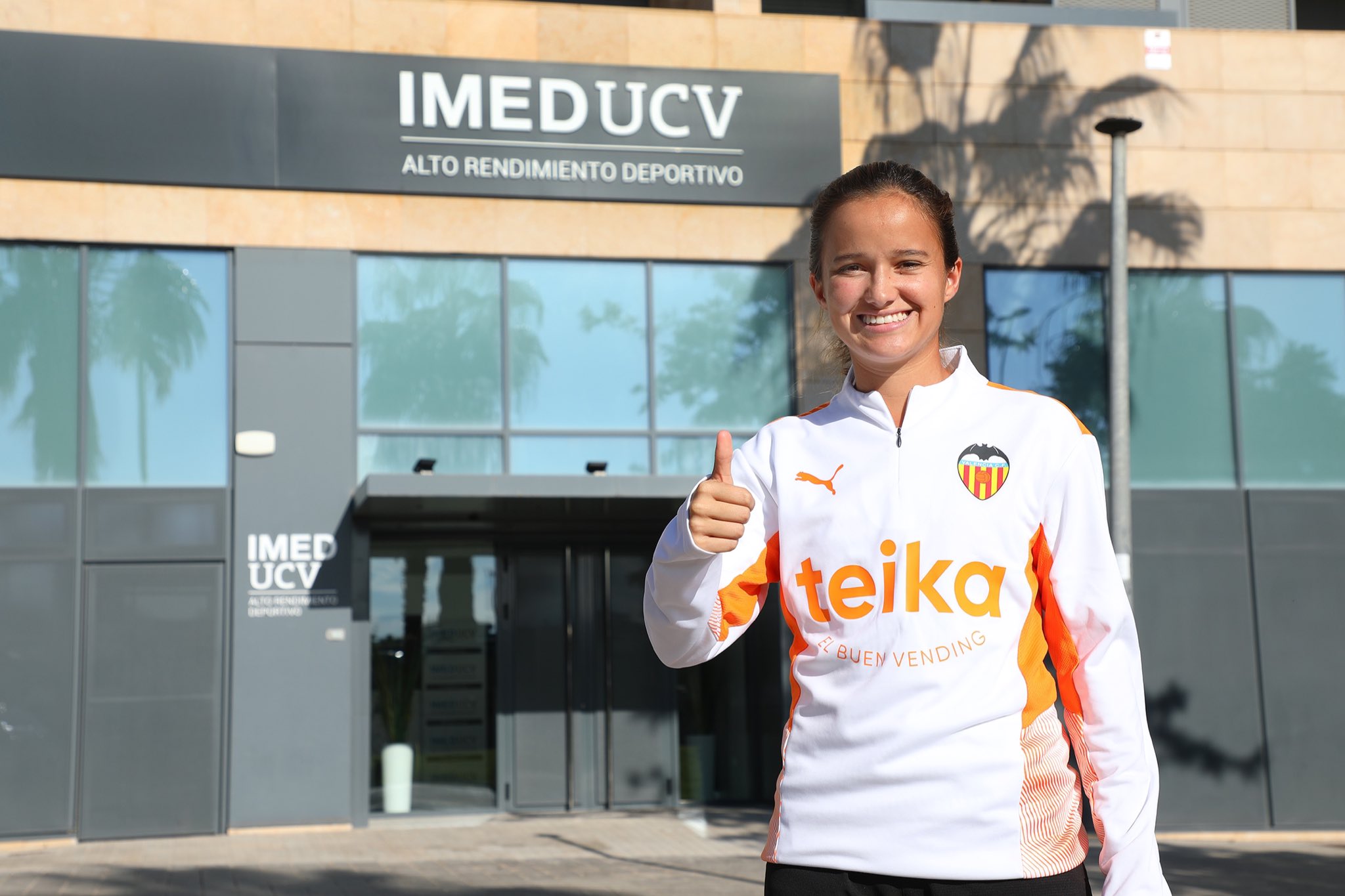 Sofía Álvarez played for Valencia before coming to Besiktas (Twitter/@VCF_Femenino)