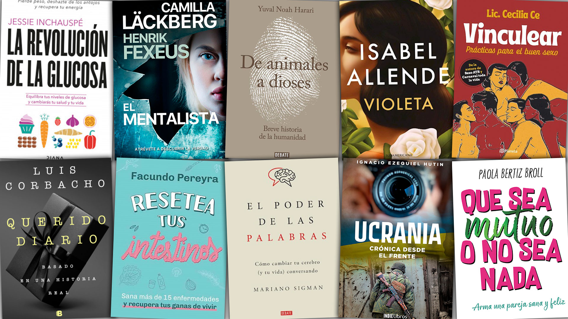 Los diez libros más vendidos del año en Bajalibros Argentina