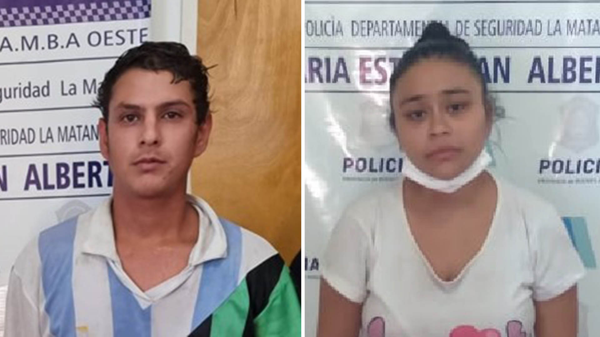 Omar Barrientos y Layla Rivero, los padres de la menor abusada.