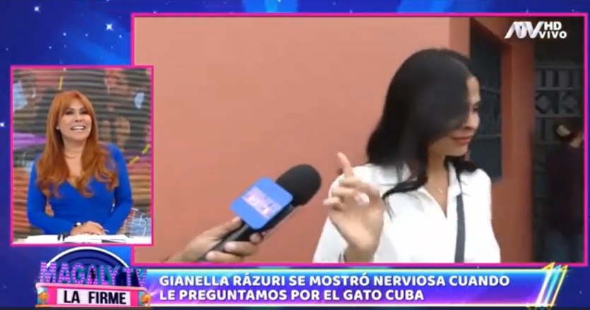 Gianella Rázuri negó tener una relación con Rodrigo Cuba y agregó que no la tendría más adelante