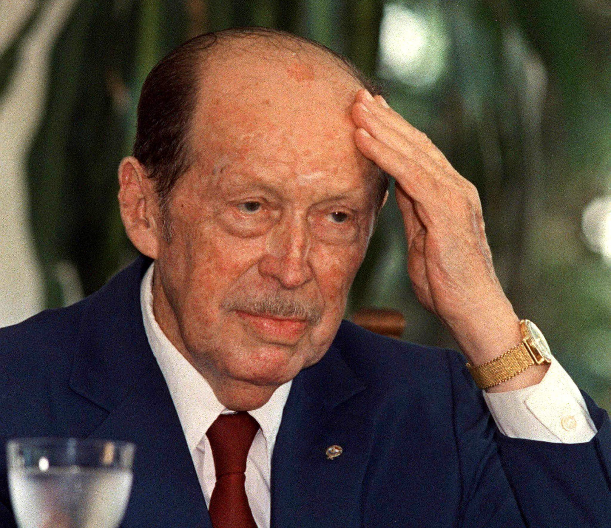 En la imagen, el expresidente paraguayo Alfredo Stroessner. EFE/Archivo