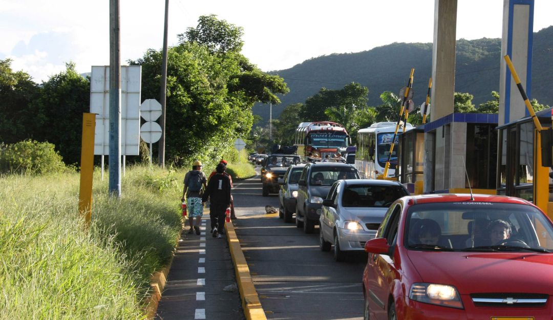 Blockade via Bucaramanga -San Gil